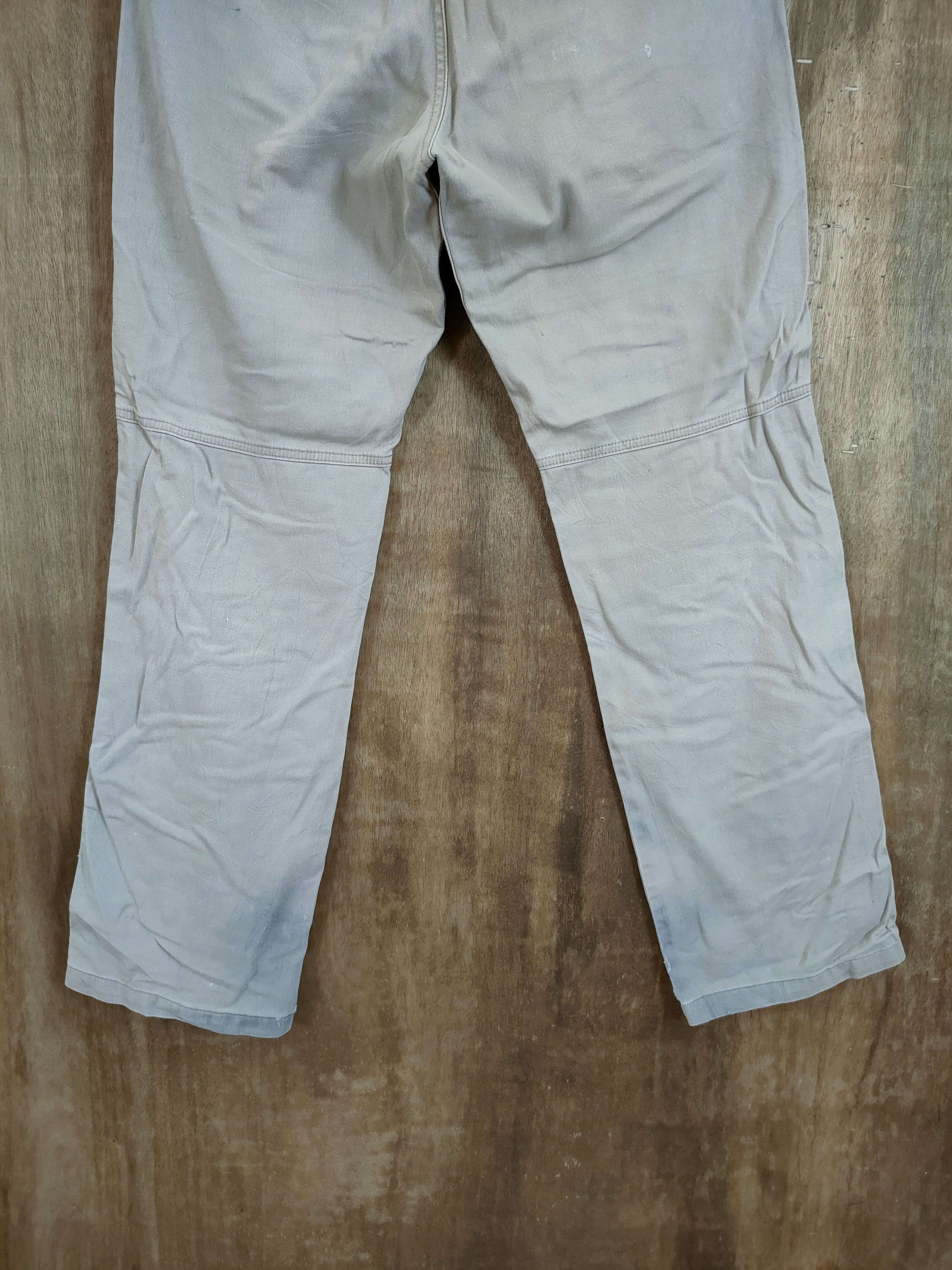 Japanese Brand DL Japan patchwork dirty thrashed worn cargo pants #46-719 Size US 29 - 9 Thumbnail