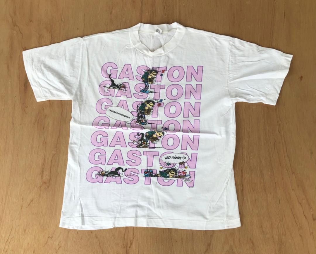 Vintage vintage tee GASTON B13 Size US L / EU 52-54 / 3 - 1 Thumbnail