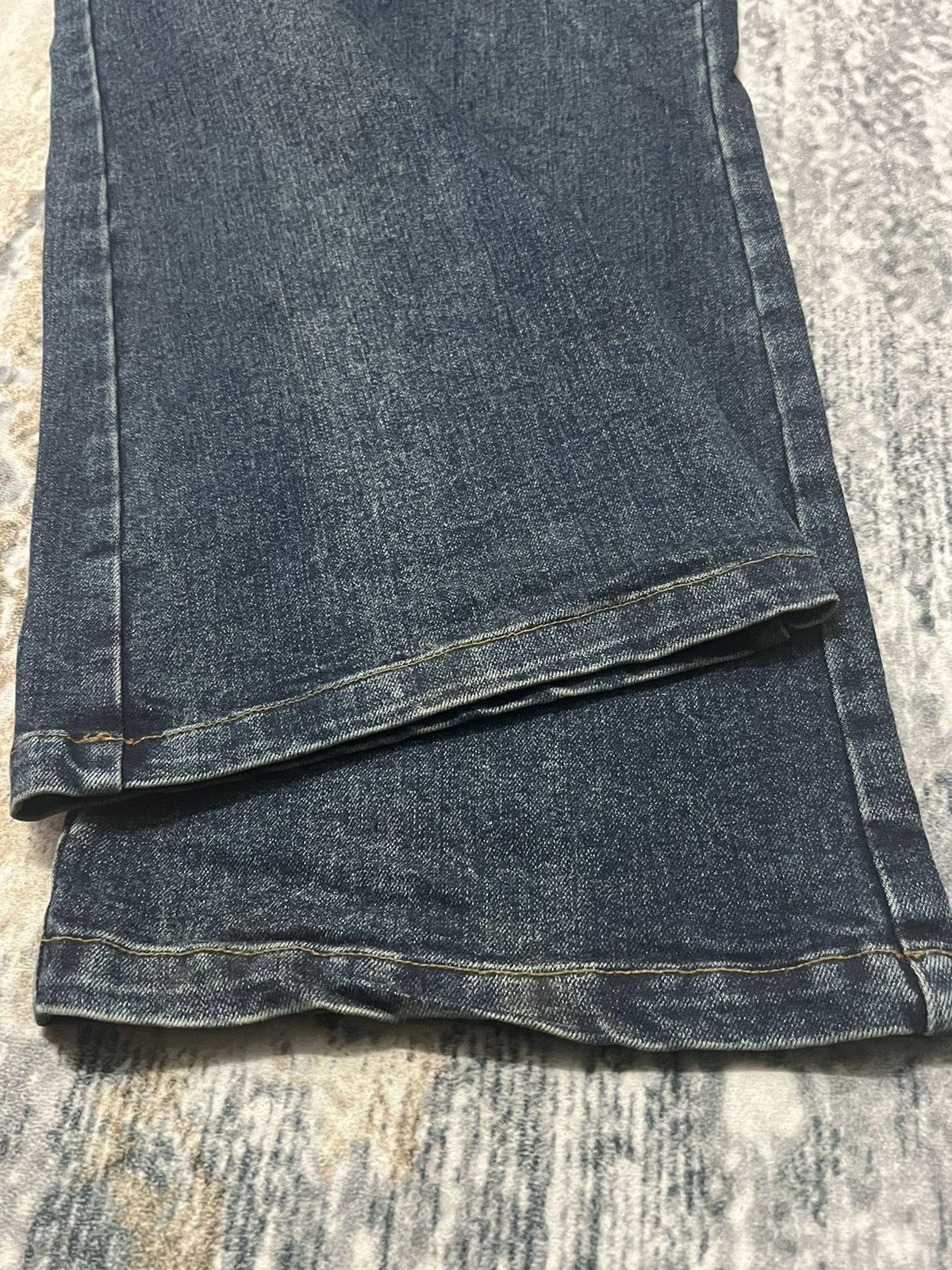 Japanese Brand × Vintage Vintage Wind Jeans Bush Pants Pocket Boot Cut Fleare Size US 30 / EU 46 - 7 Thumbnail