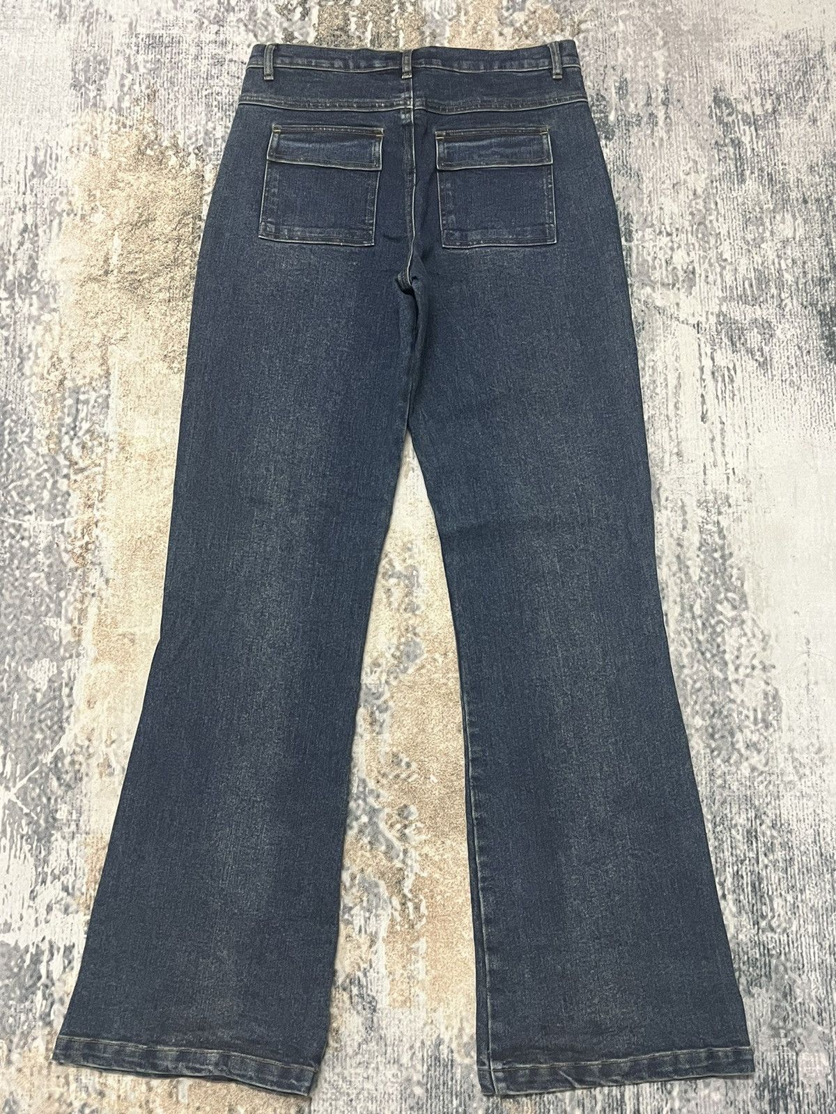 Japanese Brand × Vintage Vintage Wind Jeans Bush Pants Pocket Boot Cut Fleare Size US 30 / EU 46 - 8 Thumbnail