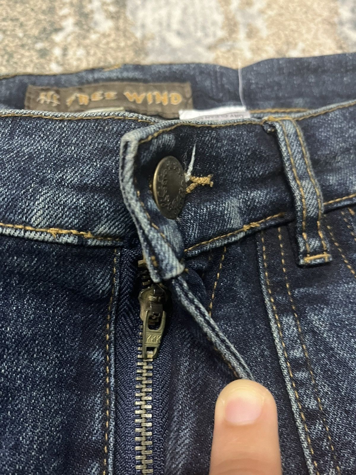 Japanese Brand × Vintage Vintage Wind Jeans Bush Pants Pocket Boot Cut Fleare Size US 30 / EU 46 - 5 Thumbnail