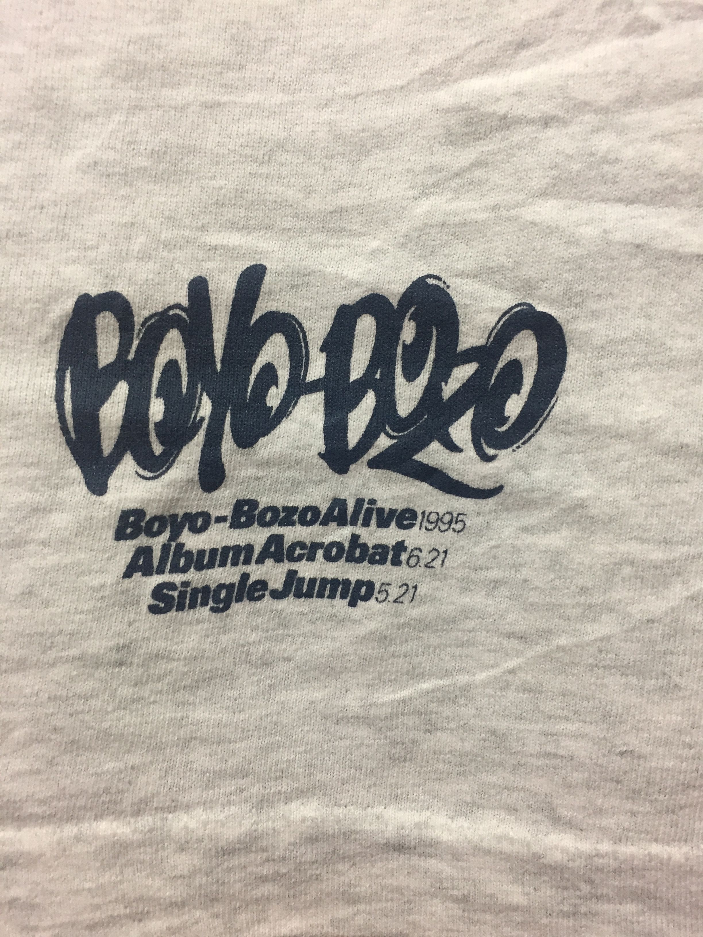 Vintage JAPAN BAND BOYO BOZO ALIVE 1995