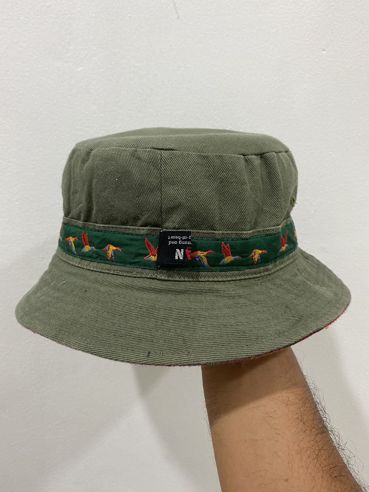 Van × Vintage VTG Van Reversible Bucket Hat Size ONE SIZE - 1 Thumbnail