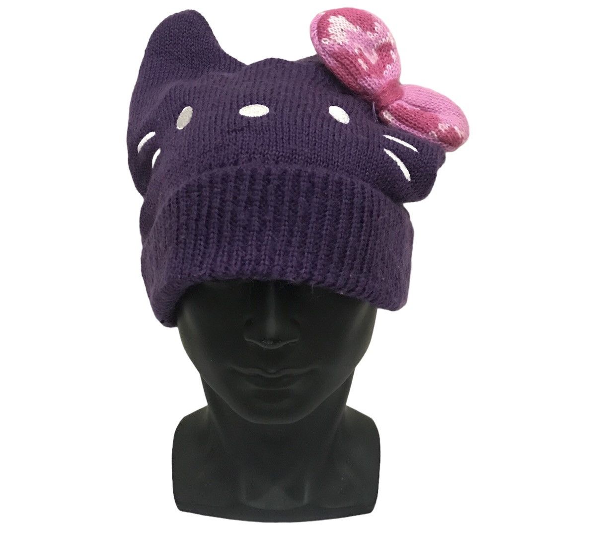 Cartoon Network Hello Kitty Bunny Horn Beanie Hat Size ONE SIZE - 1 Thumbnail