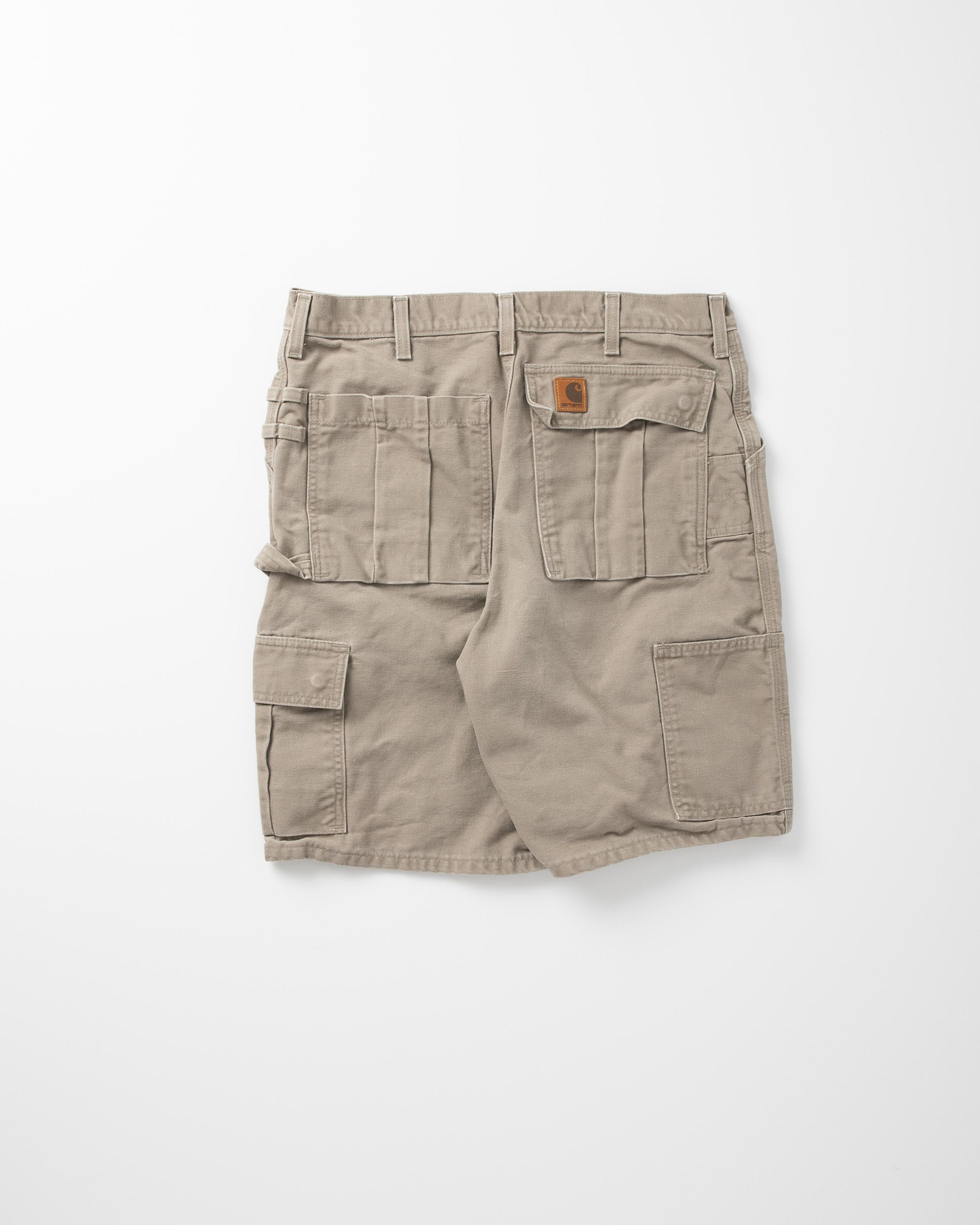 Carhartt × Vintage Vintage Y2K Carhartt Cargo Shorts Size US 34 / EU 50 - 2 Thumbnail