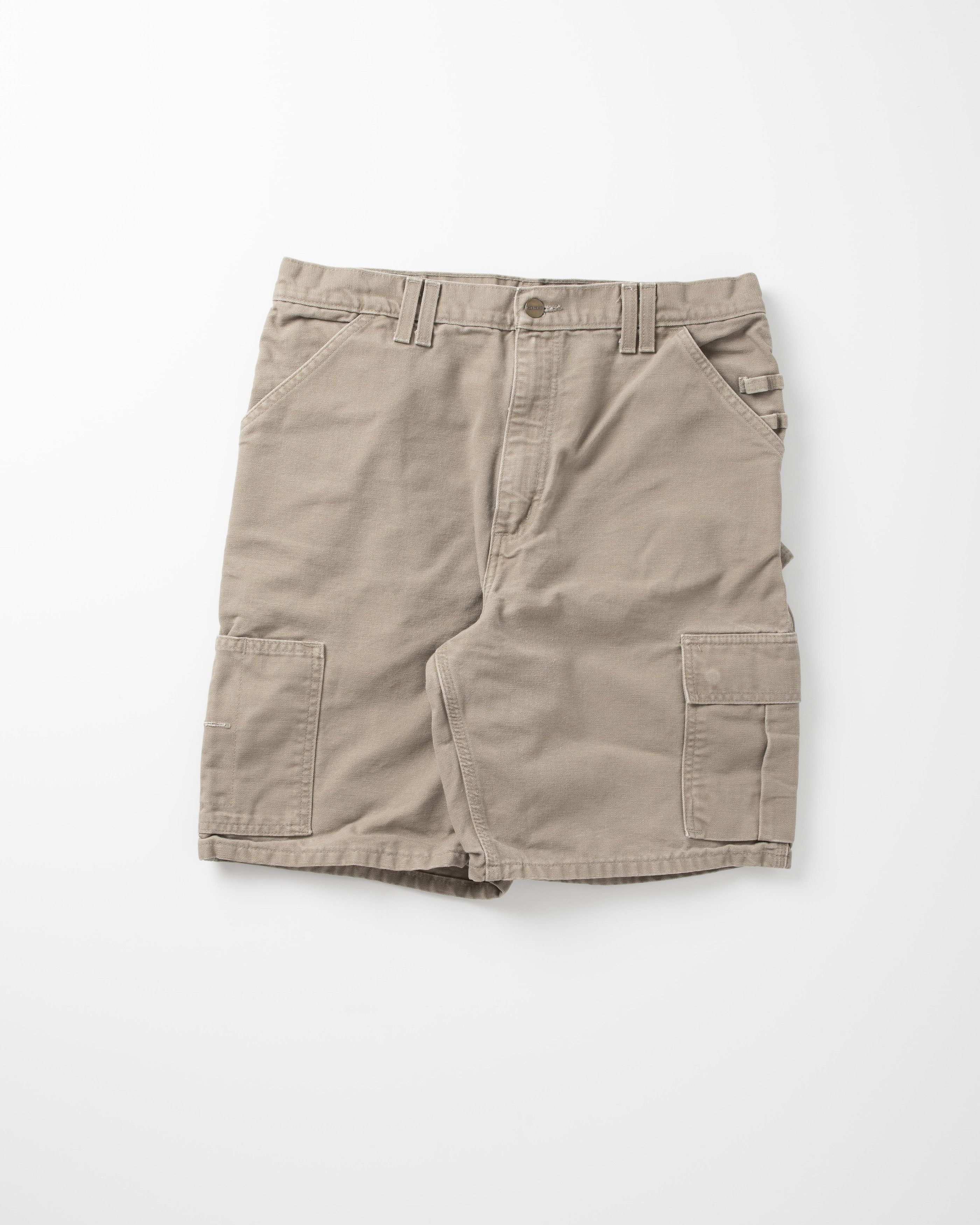 Carhartt × Vintage Vintage Y2K Carhartt Cargo Shorts Size US 34 / EU 50 - 1 Thumbnail