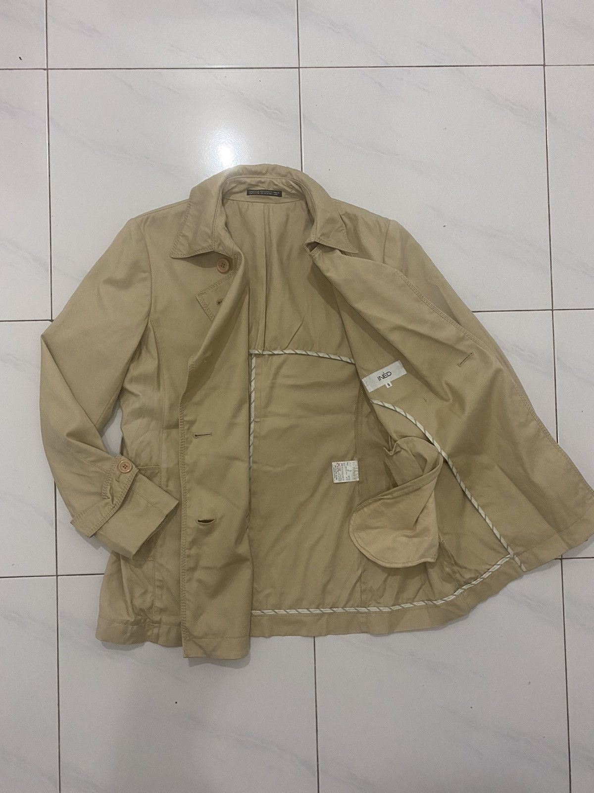 Japanese Brand 🔥Vintage🔥 Ined Coat Size US S / EU 44-46 / 1 - 8 Thumbnail