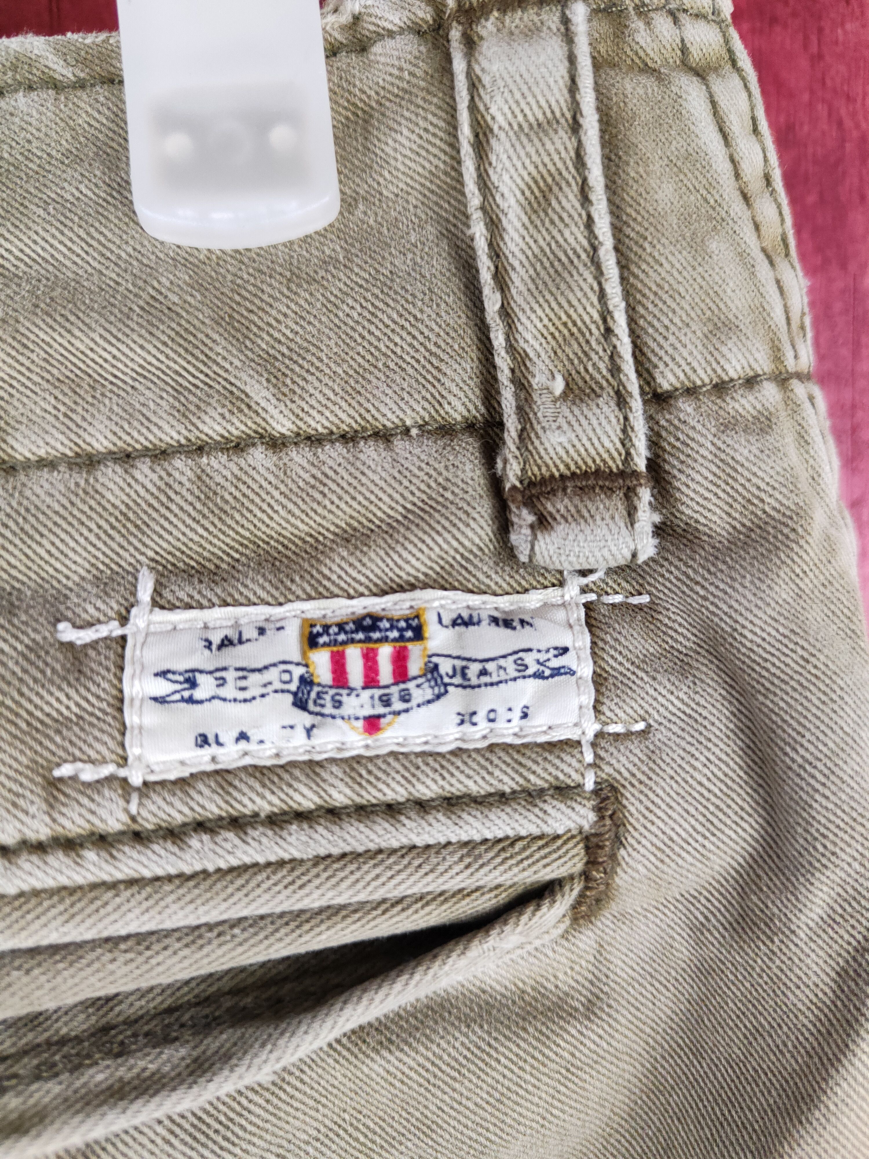 Polo Ralph Lauren Polo Ralph Lauren vintage ripped Casual Pants #S792 Size US 31 - 10 Thumbnail
