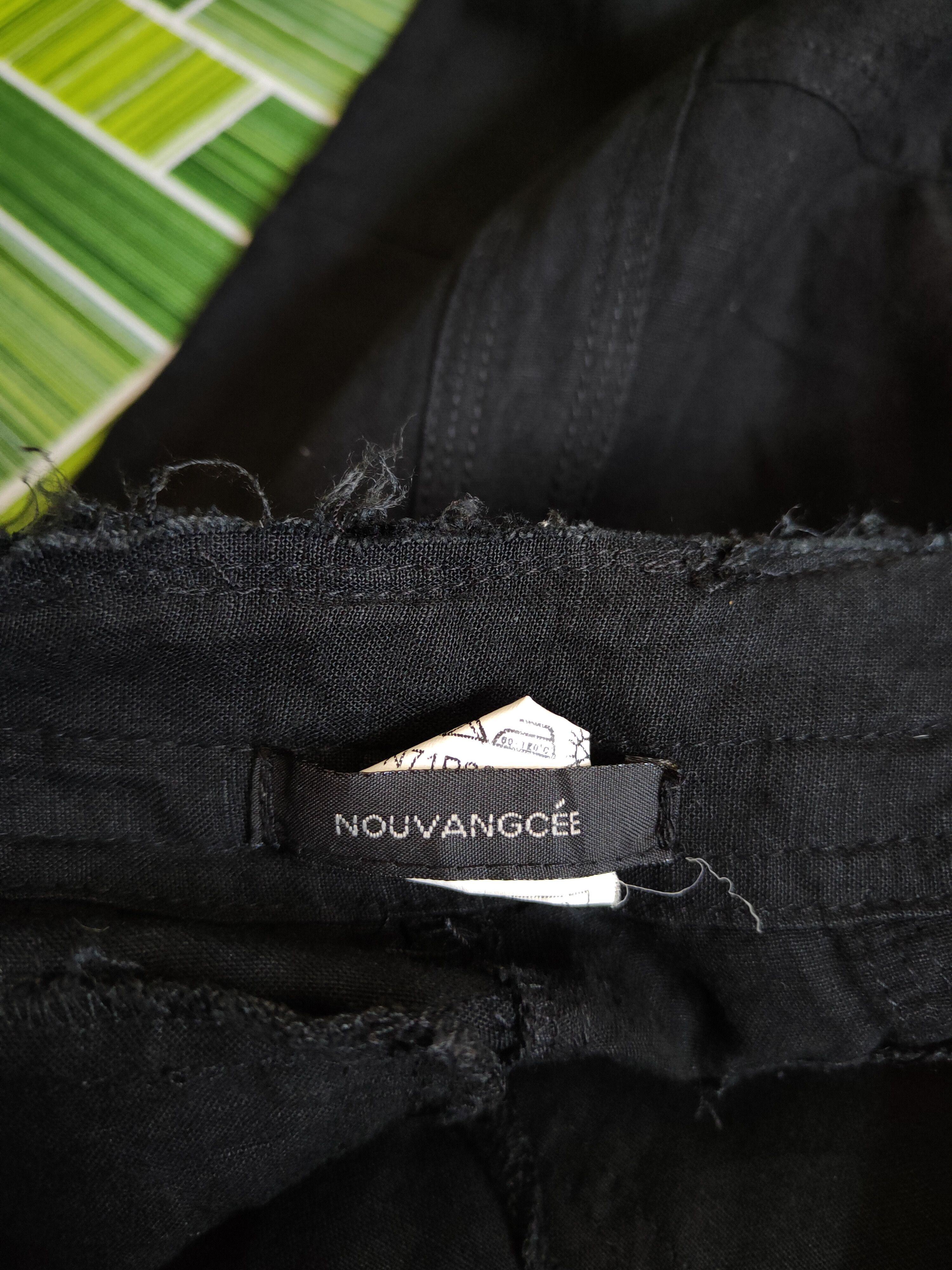 Japanese Brand Nouvangcée Black Multipocket Thin Cargo Pants #S789 Size 29" - 14 Thumbnail
