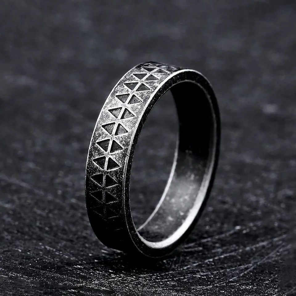 Jewelry Creative Simple Sawtooth Ring Size ONE SIZE - 1 Thumbnail