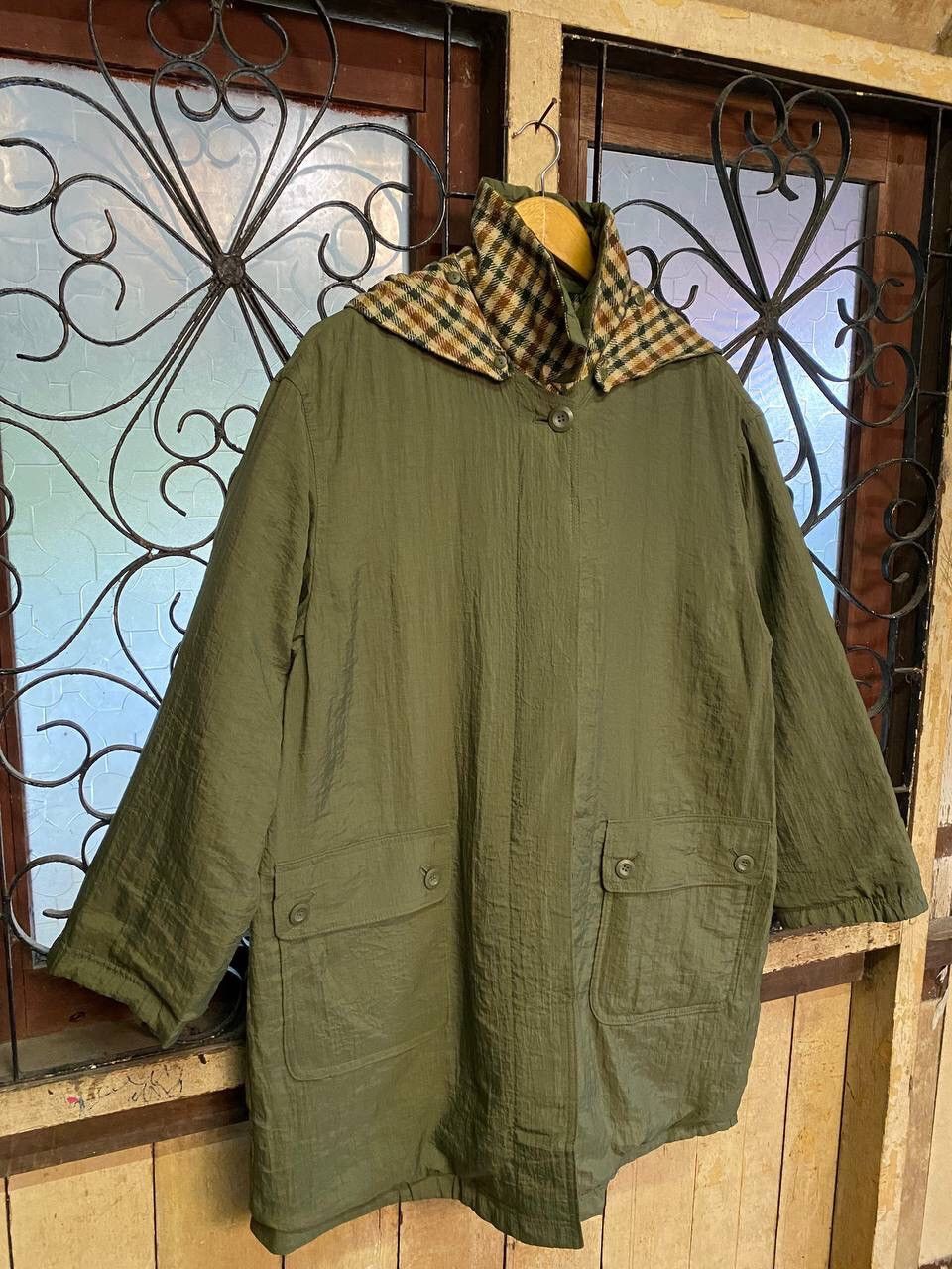 Japanese Brand Vintage Parka Nylon Army Style Size US L / EU 52-54 / 3 - 4 Thumbnail
