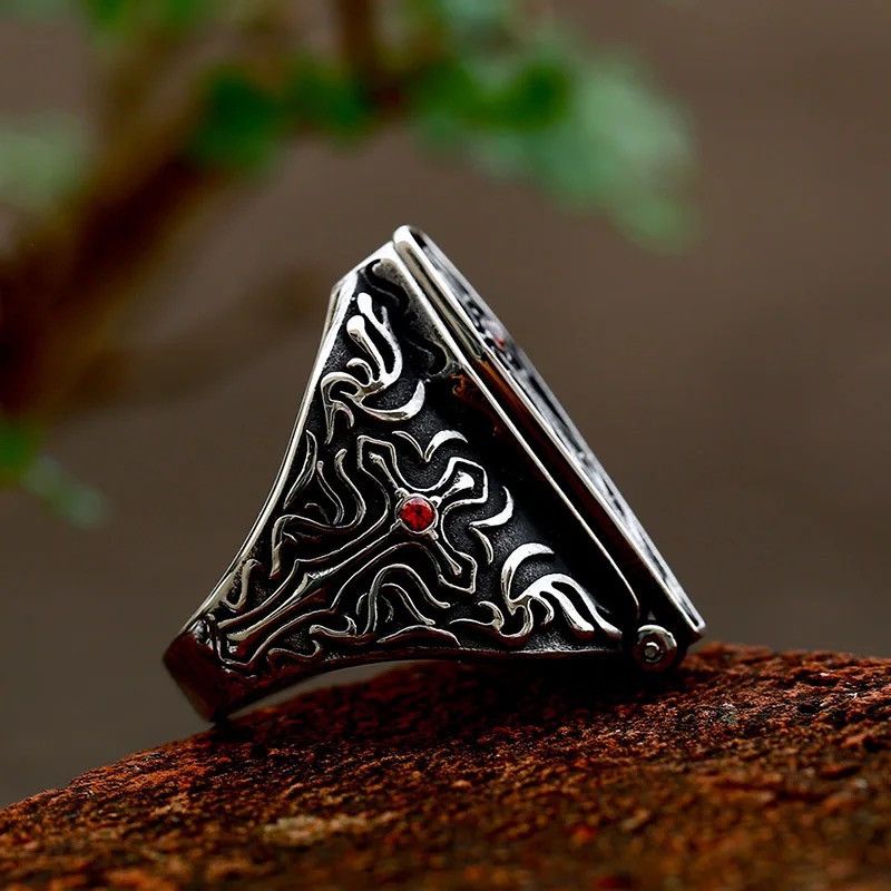 Jewelry Vampire Coffin Ring Size ONE SIZE - 2 Thumbnail