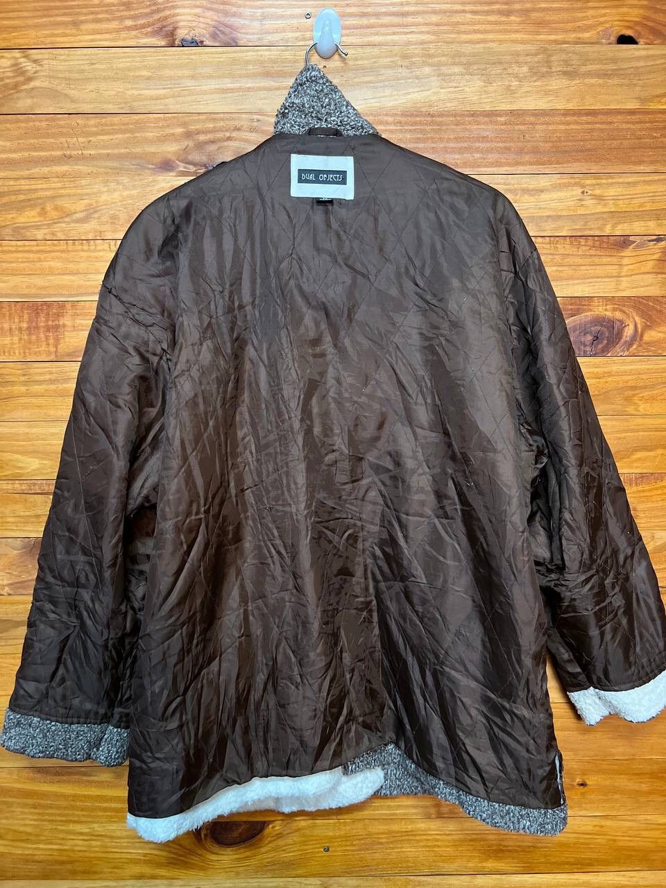 Japanese Brand DUAL OBJECTS PATCHWORK FLEECE JACKET Size US M / EU 48-50 / 2 - 12 Thumbnail