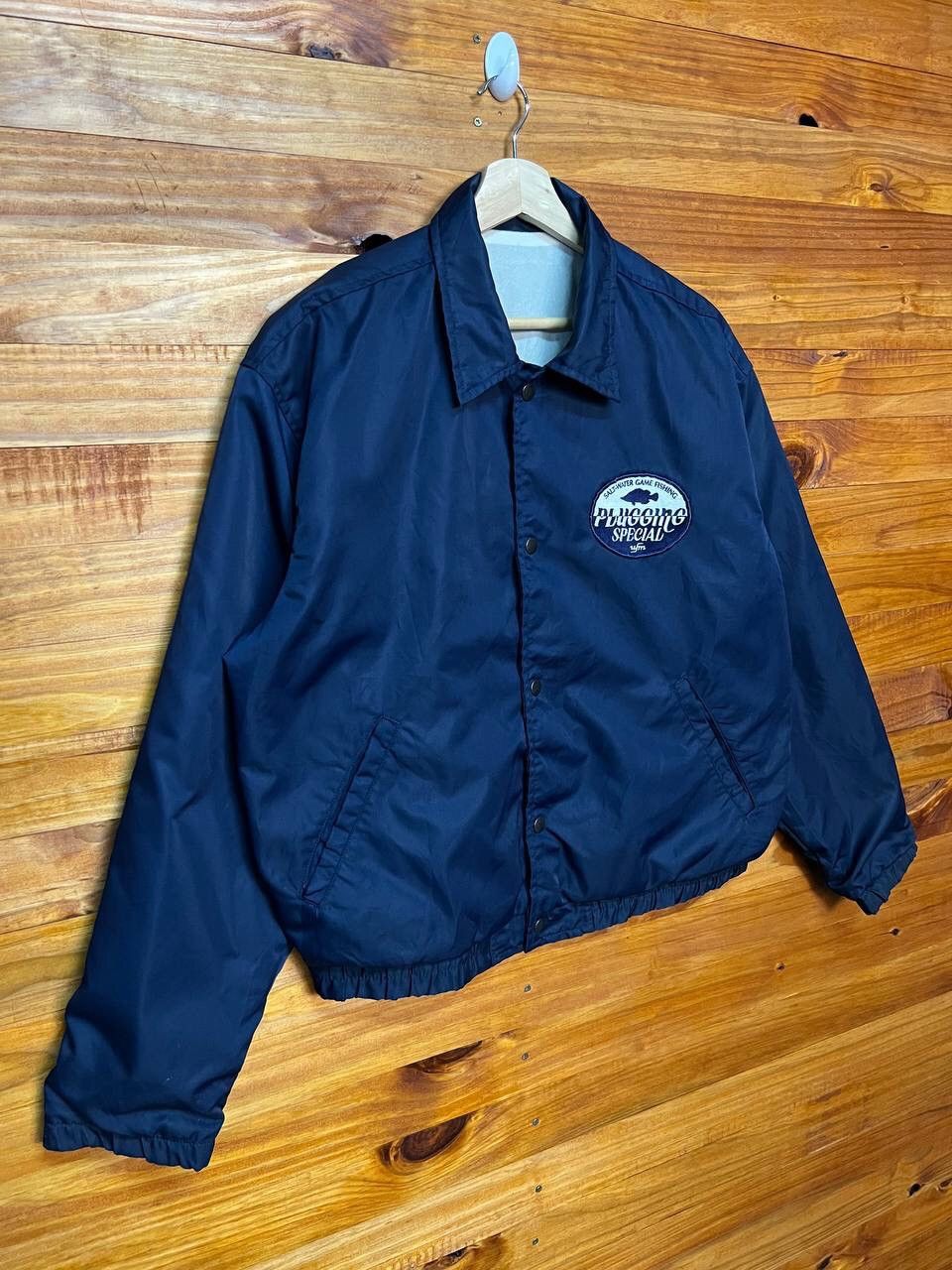 Japanese Brand VINTAGE PLUGGING SPECIAL COACH JACKET Size US L / EU 52-54 / 3 - 3 Thumbnail
