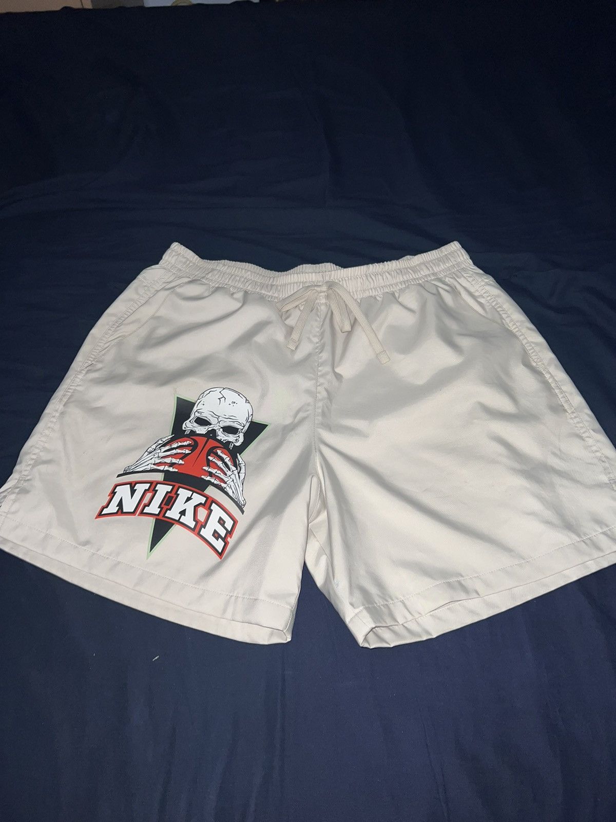 Nike Nike frenzy skull woven shorts | Grailed