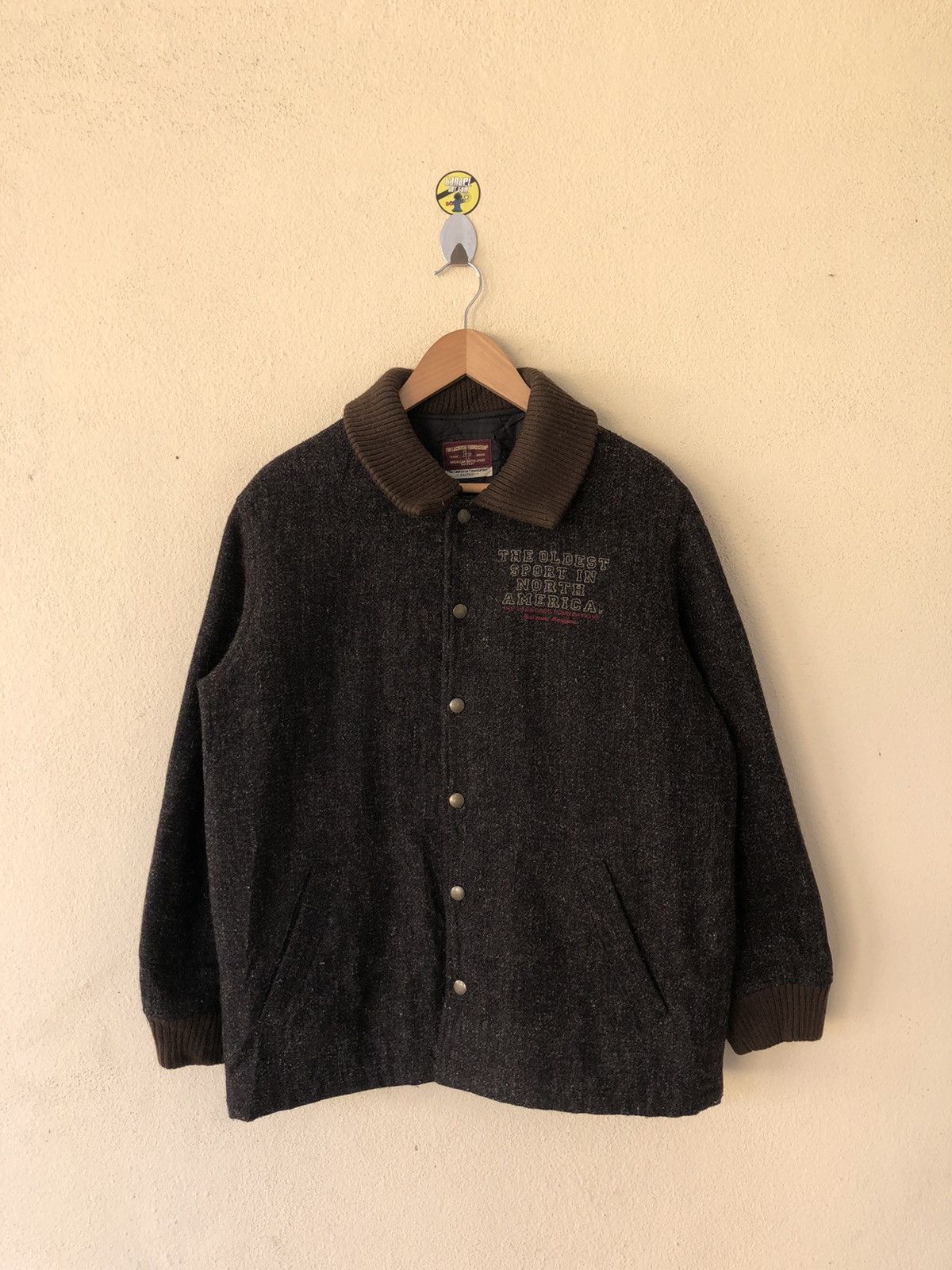 Japanese Brand VINTAGE EAST BOY USLF WOOL VARSITY JACKET Size US M / EU 48-50 / 2 - 2 Thumbnail