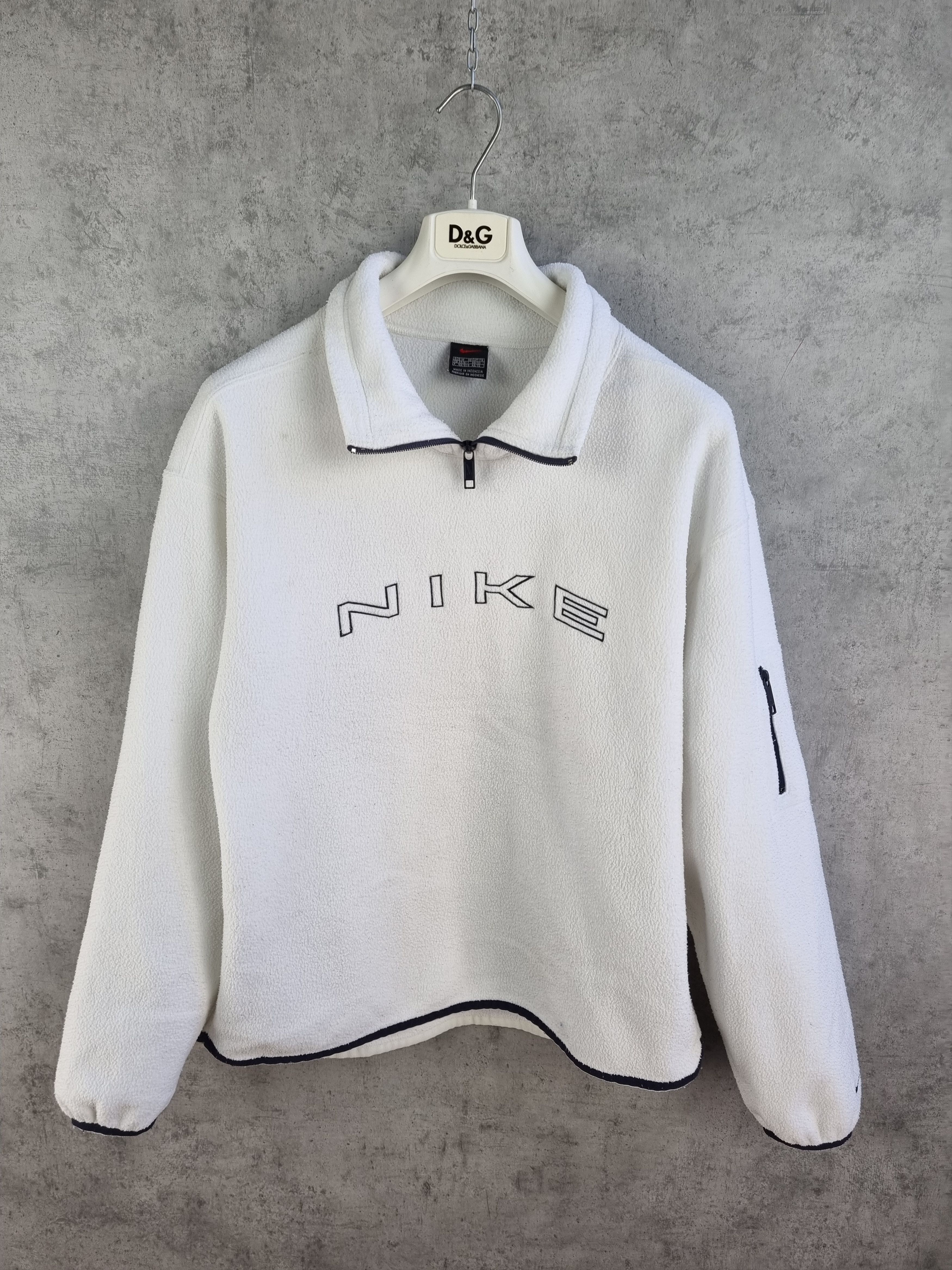 Nike × Vintage Very rare NIKE Ninja fleece jacket Vintage 90s Size US M / EU 48-50 / 2 - 2 Thumbnail