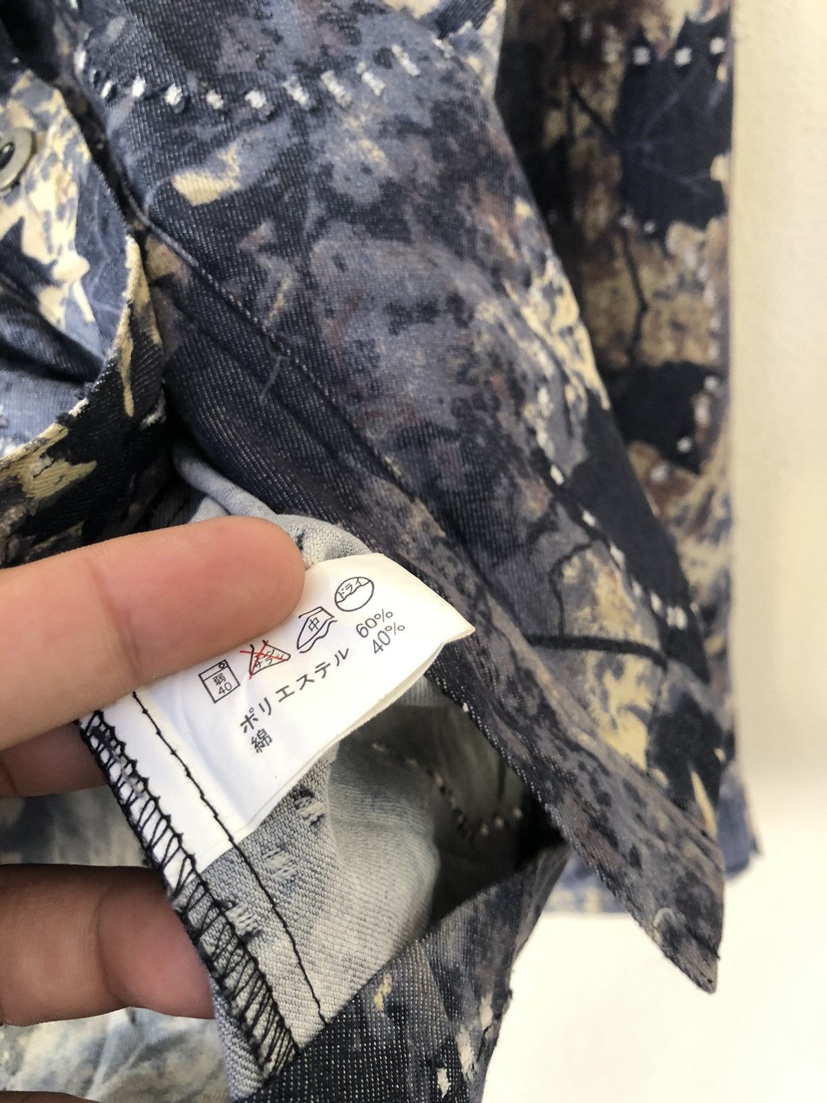 Japanese Brand × Vintage VINTAGE LEOMARINA OVERPRINTED LIGHT JACKET Size US M / EU 48-50 / 2 - 5 Thumbnail