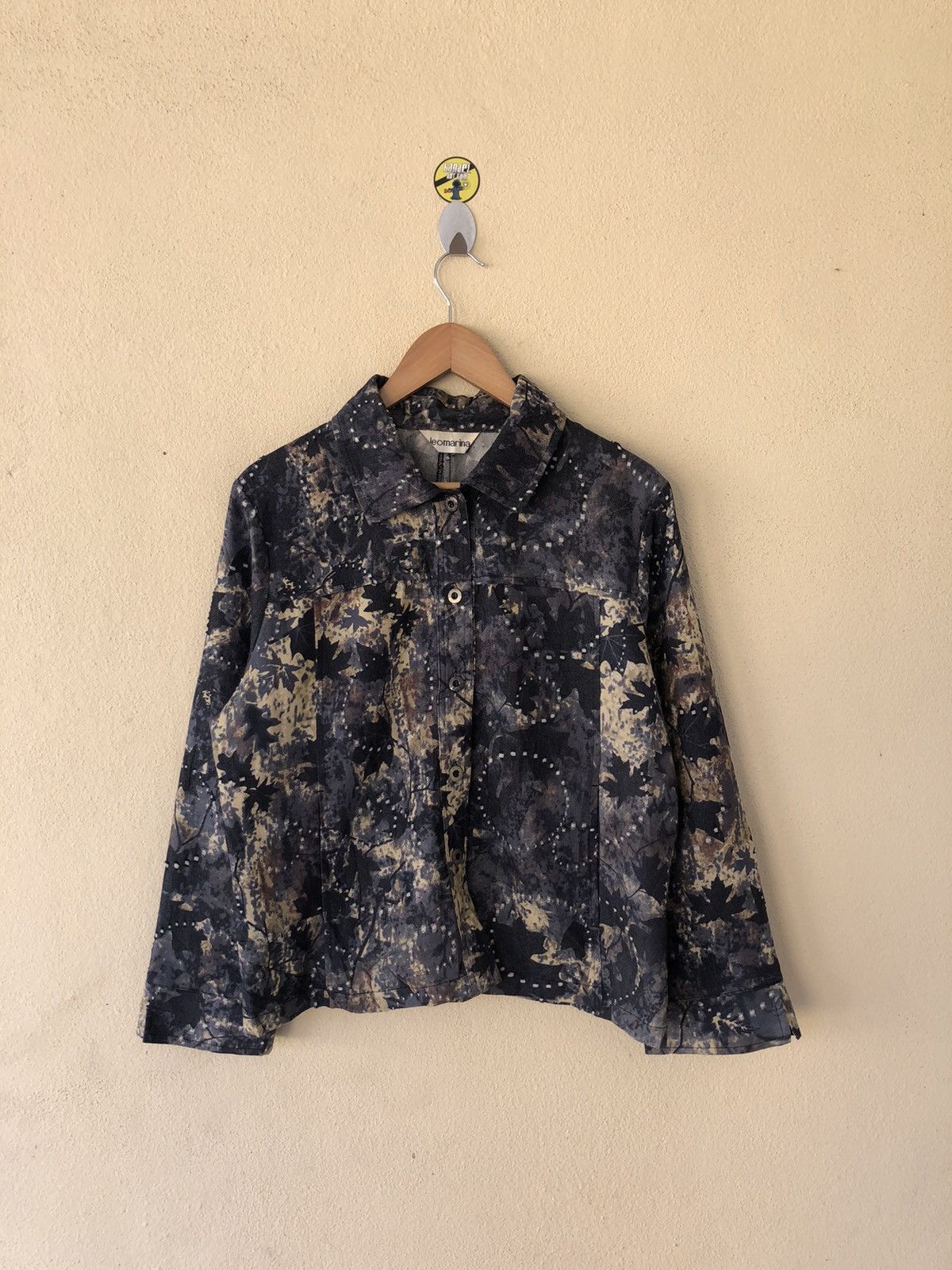Japanese Brand × Vintage VINTAGE LEOMARINA OVERPRINTED LIGHT JACKET Size US M / EU 48-50 / 2 - 1 Thumbnail