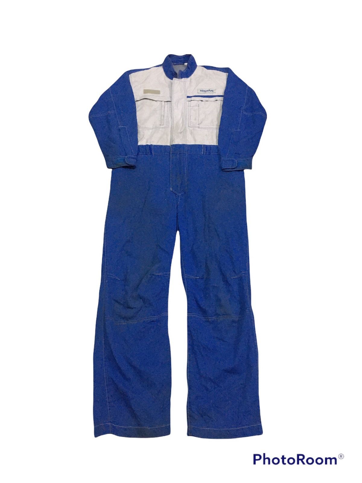 Sports Specialties × Vintage Vintage Thrashed Nissan Coveralls Size US 34 / EU 50 - 6 Thumbnail
