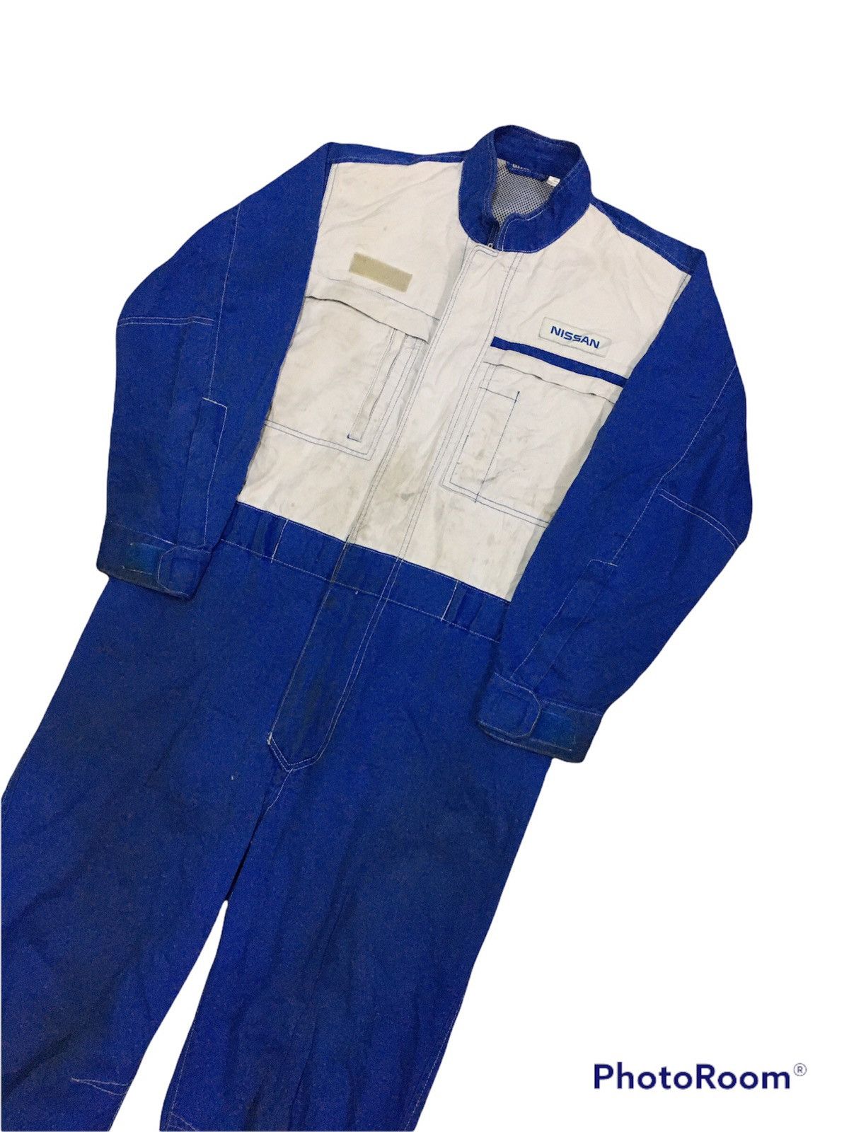 Sports Specialties × Vintage Vintage Thrashed Nissan Coveralls Size US 34 / EU 50 - 3 Thumbnail