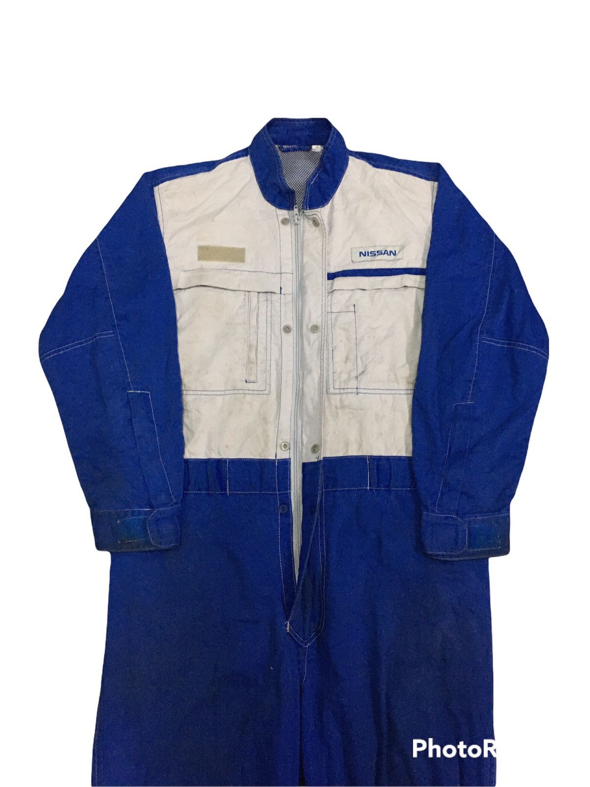 Sports Specialties × Vintage Vintage Thrashed Nissan Coveralls Size US 34 / EU 50 - 8 Thumbnail