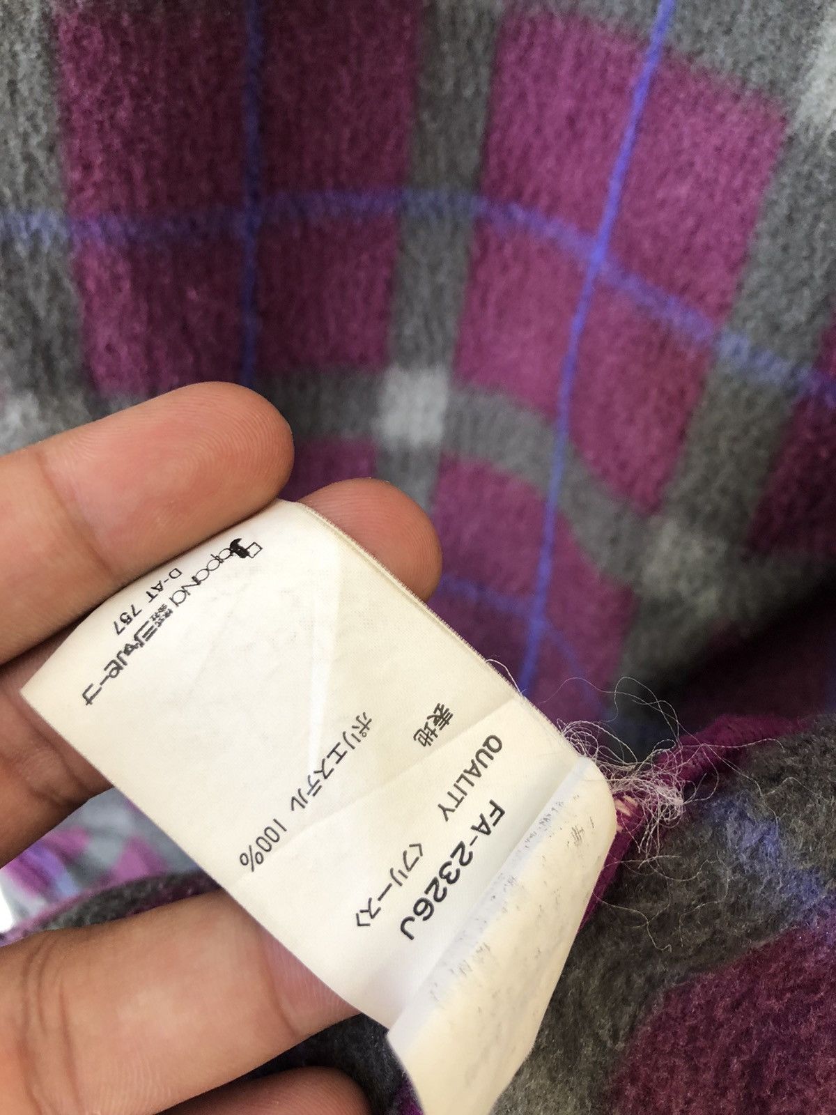 Vintage Fablice Tartan Ski Jacket Size US L / EU 52-54 / 3 - 9 Thumbnail