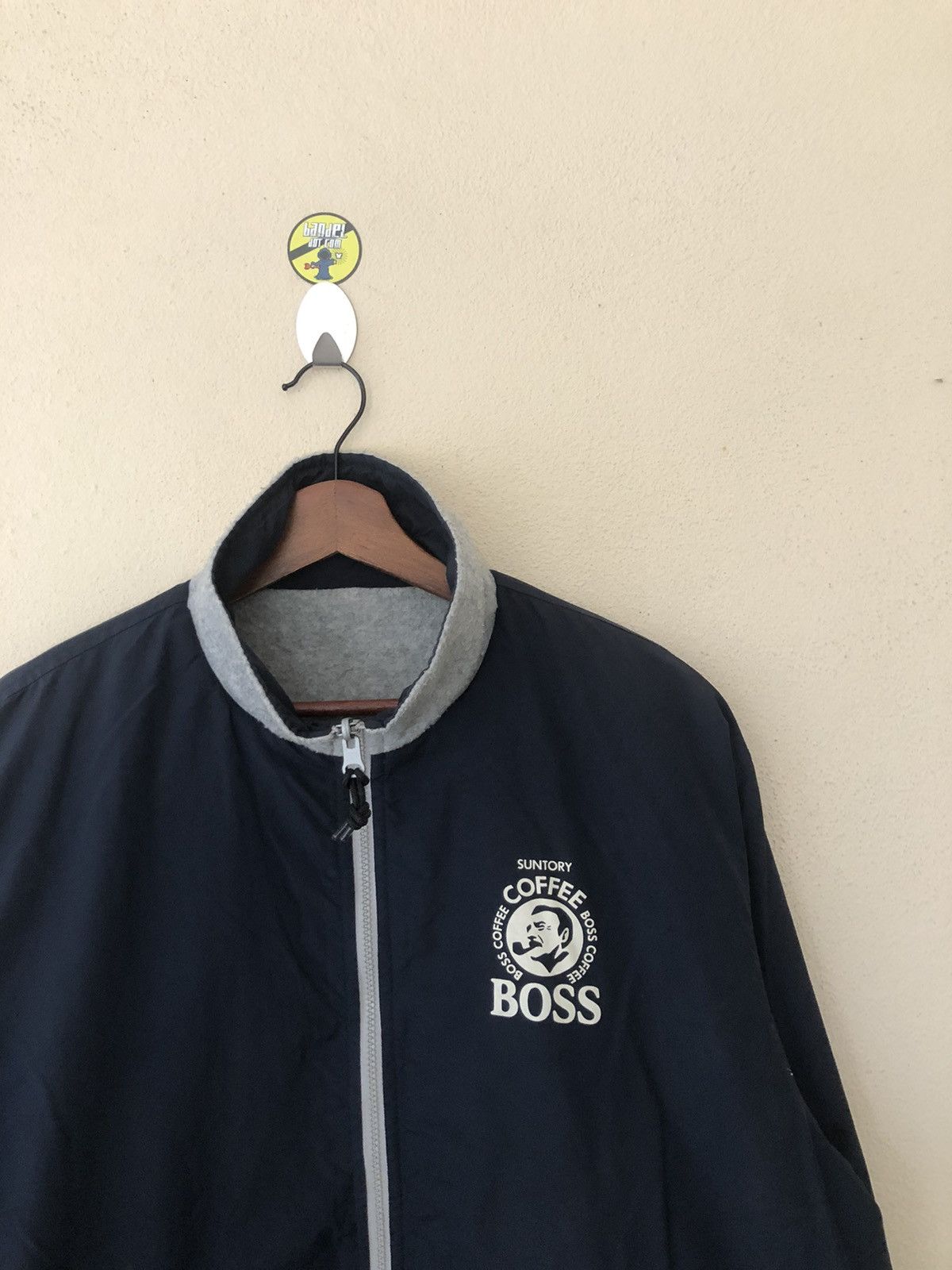Japanese Brand Vintage Suntory Boss Coffee Reversible Jacket Size US L / EU 52-54 / 3 - 7 Thumbnail