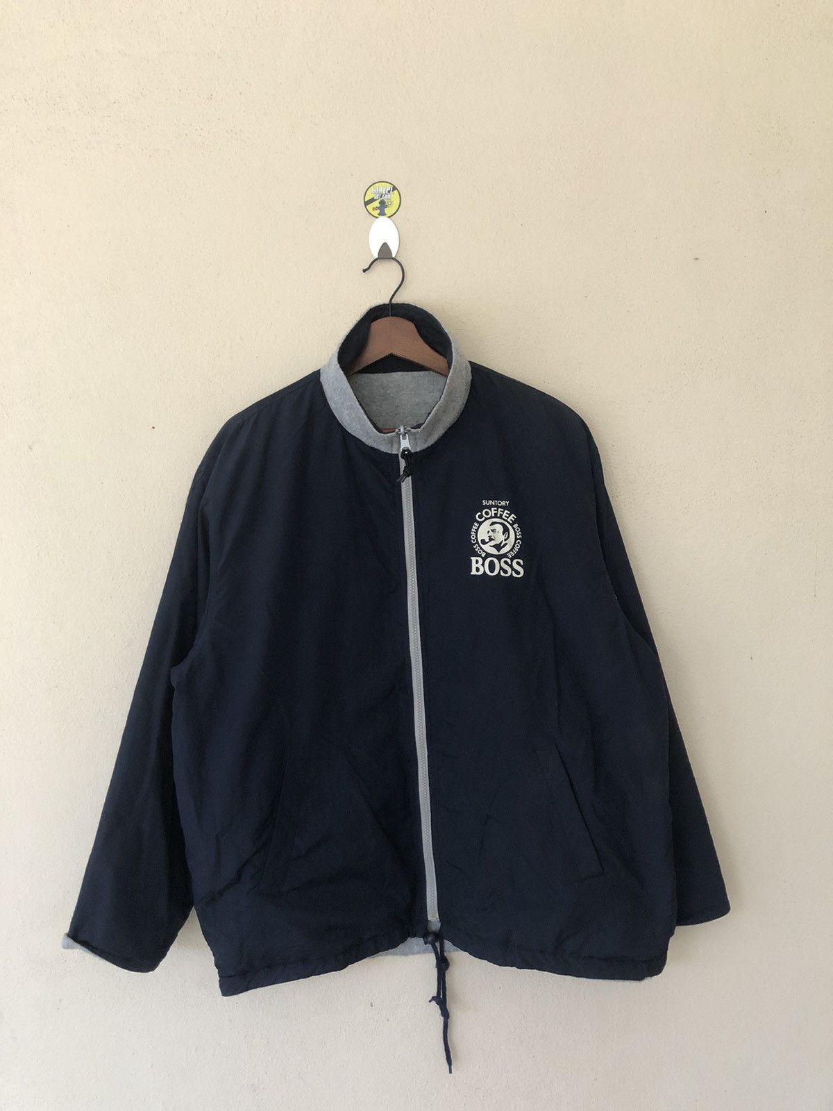 Japanese Brand Vintage Suntory Boss Coffee Reversible Jacket Size US L / EU 52-54 / 3 - 3 Thumbnail