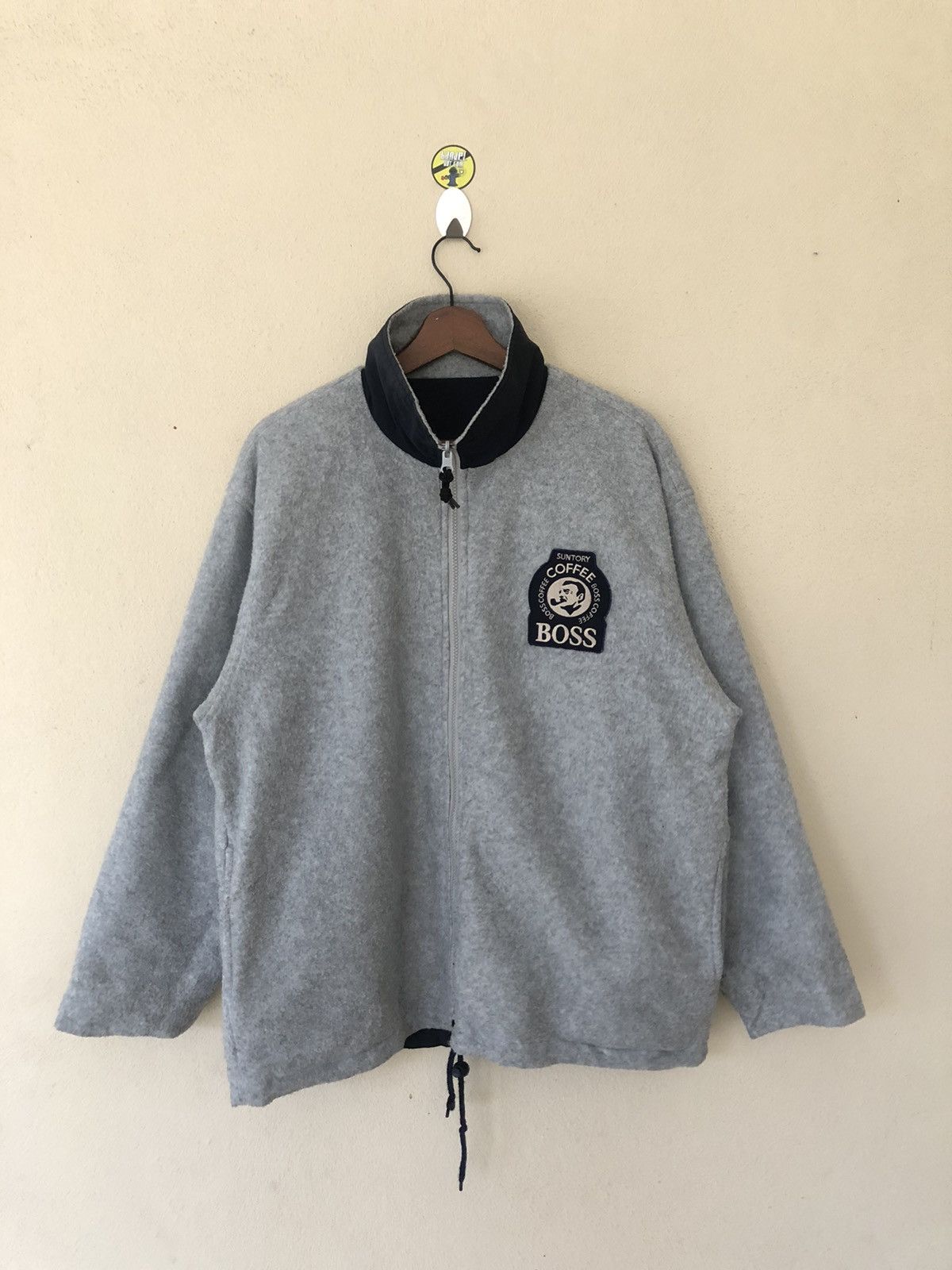 Japanese Brand Vintage Suntory Boss Coffee Reversible Jacket Size US L / EU 52-54 / 3 - 2 Thumbnail
