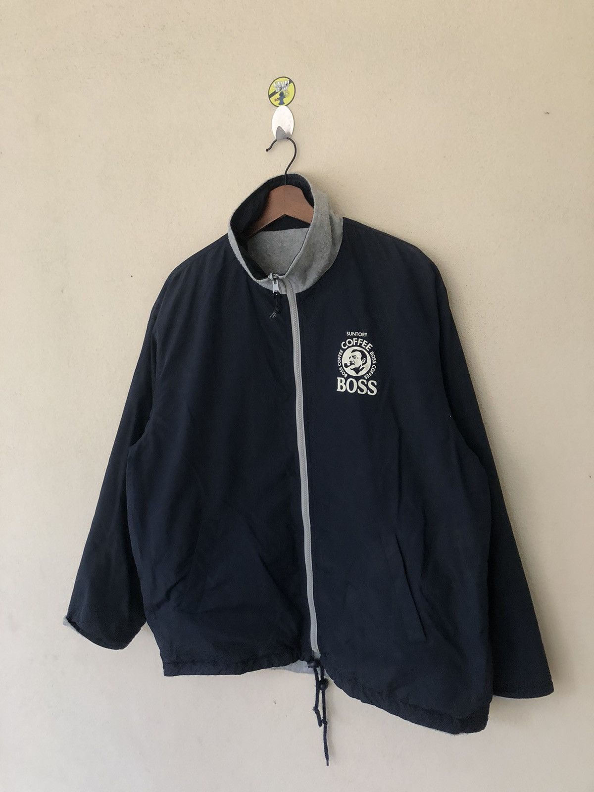 Japanese Brand Vintage Suntory Boss Coffee Reversible Jacket Size US L / EU 52-54 / 3 - 5 Thumbnail