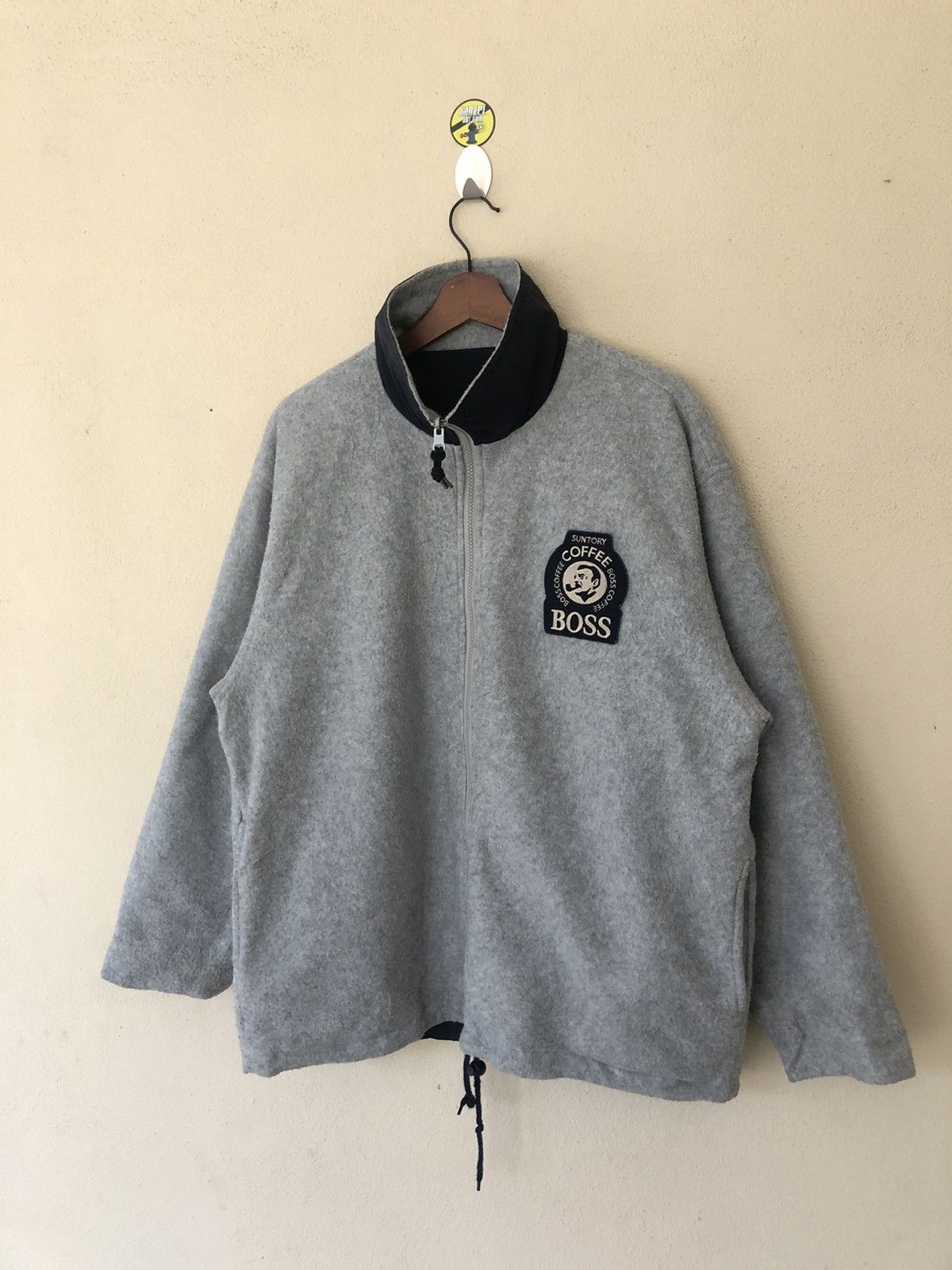 Japanese Brand Vintage Suntory Boss Coffee Reversible Jacket Size US L / EU 52-54 / 3 - 4 Thumbnail