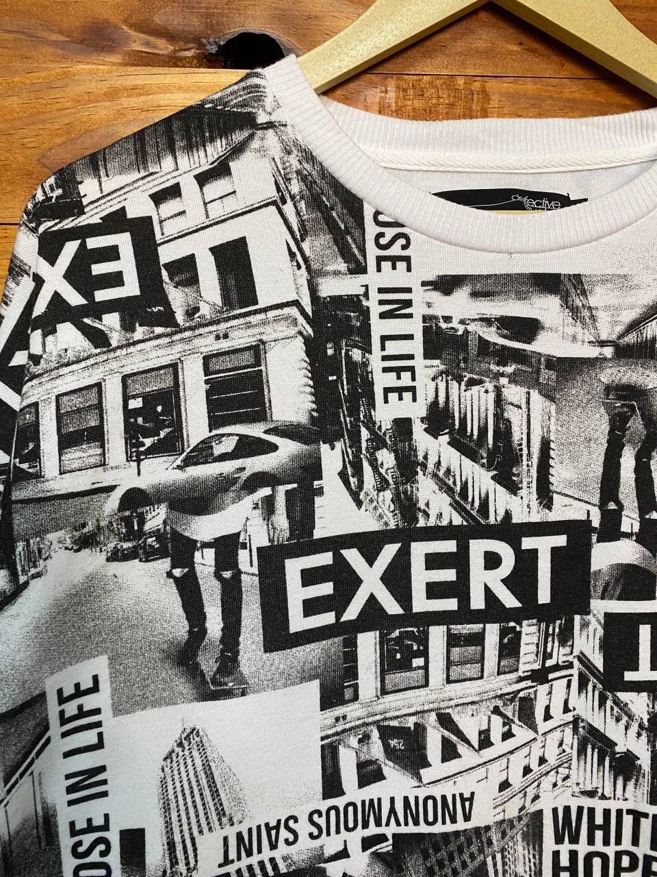 Japanese Brand DEFECTIVE STRUCT FULLPRINT SWEATSHIRT Size US L / EU 52-54 / 3 - 9 Thumbnail