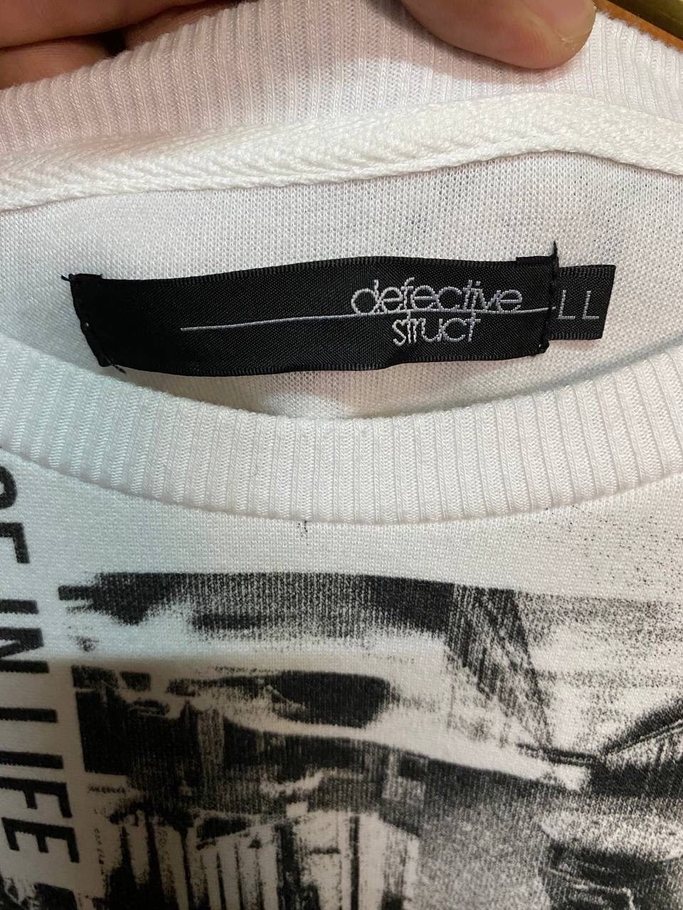 Japanese Brand DEFECTIVE STRUCT FULLPRINT SWEATSHIRT Size US L / EU 52-54 / 3 - 7 Thumbnail
