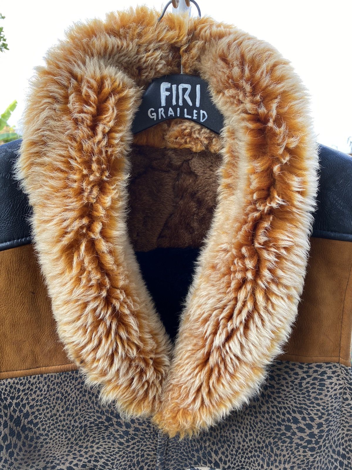 Vintage 90s MEO Suede Leather Faux Fur Boho Hippie Vest M Size US M / EU 48-50 / 2 - 7 Thumbnail