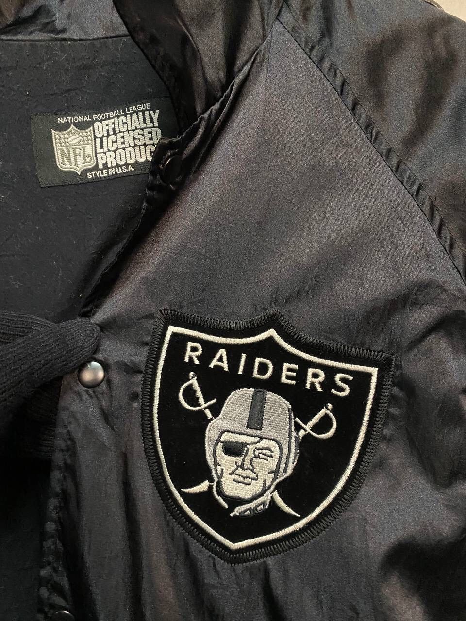 NFL Official NFL Raiders Starter Jacket Size US L / EU 52-54 / 3 - 13 Thumbnail