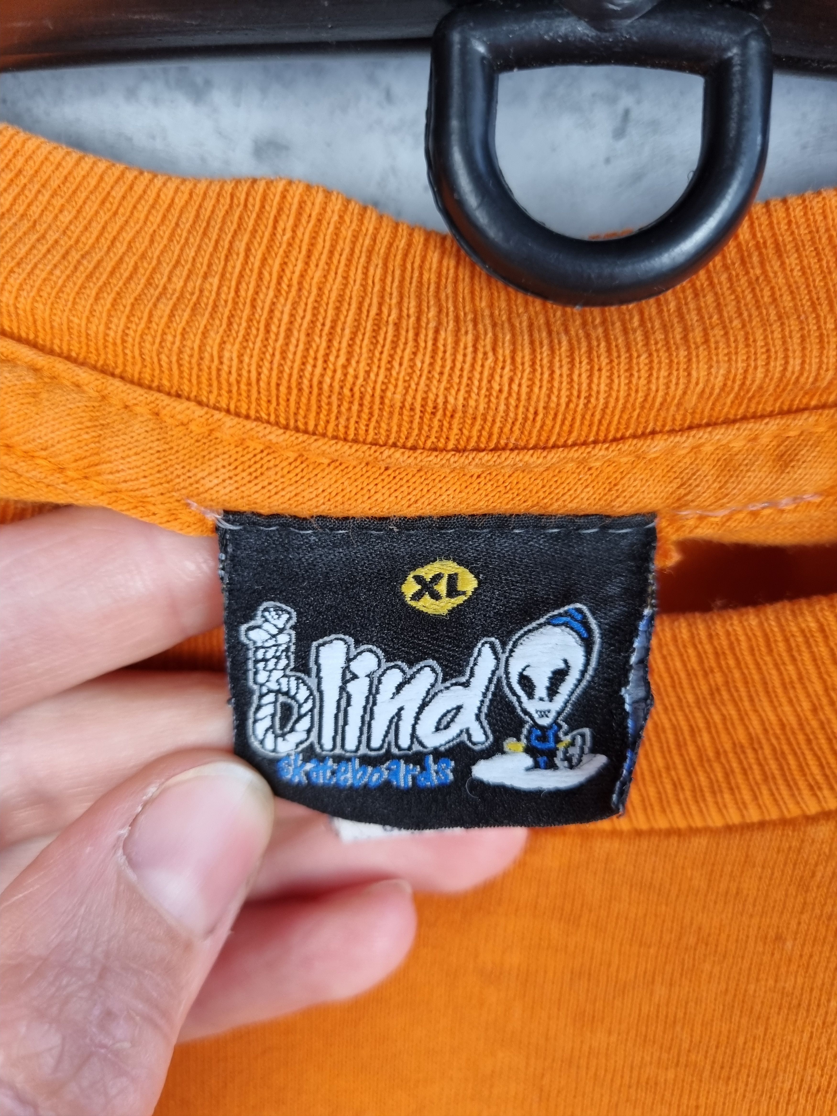 Hook-Ups × Only The Blind × Powell Peralta 90s Blind Around the World Tour 2000 Made in USA Tee Shirt Size US L / EU 52-54 / 3 - 6 Thumbnail