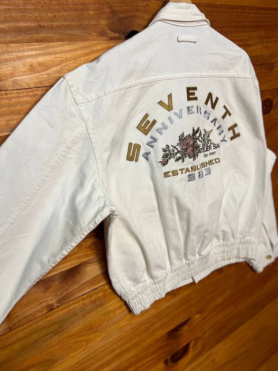 Japanese Brand ATELIER SAB FOR MEN SEVENTH ANNIVERSARY EMBROIDERED JACKET Size US L / EU 52-54 / 3 - 10 Thumbnail