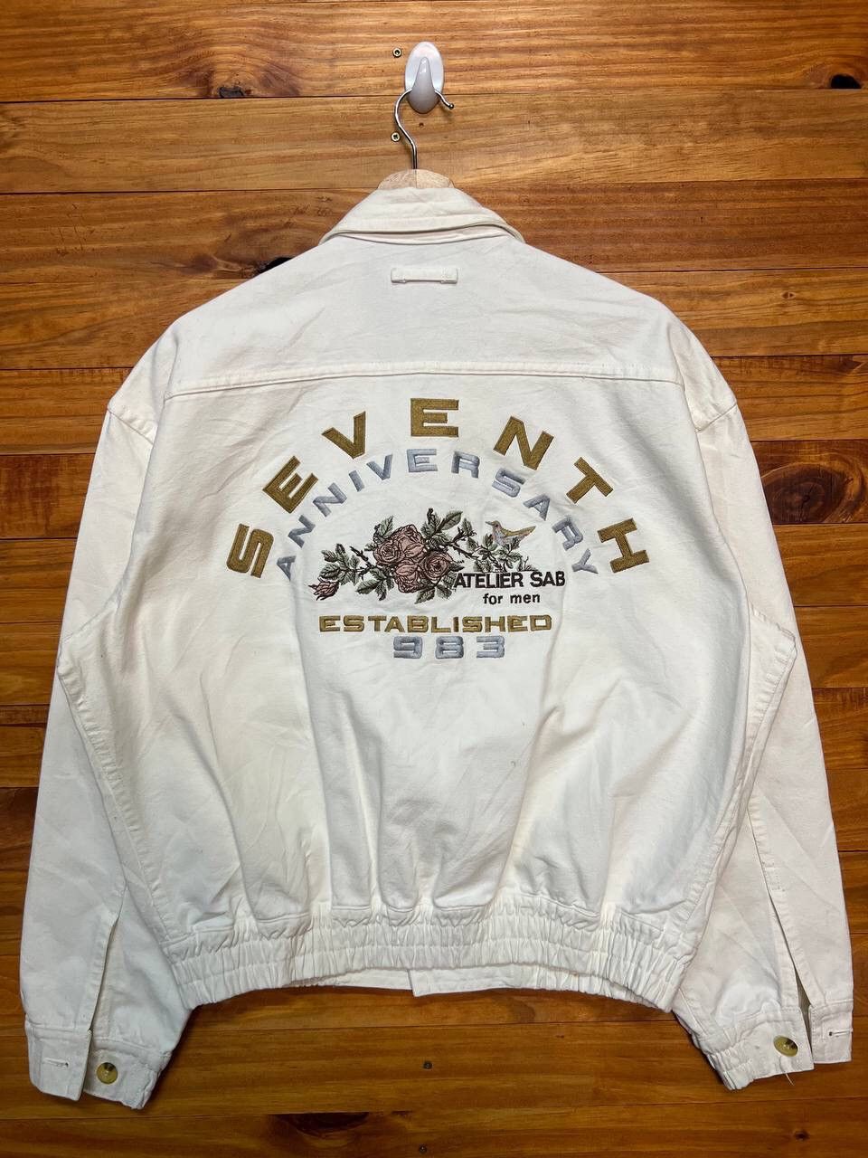 Japanese Brand ATELIER SAB FOR MEN SEVENTH ANNIVERSARY EMBROIDERED JACKET Size US L / EU 52-54 / 3 - 1 Thumbnail