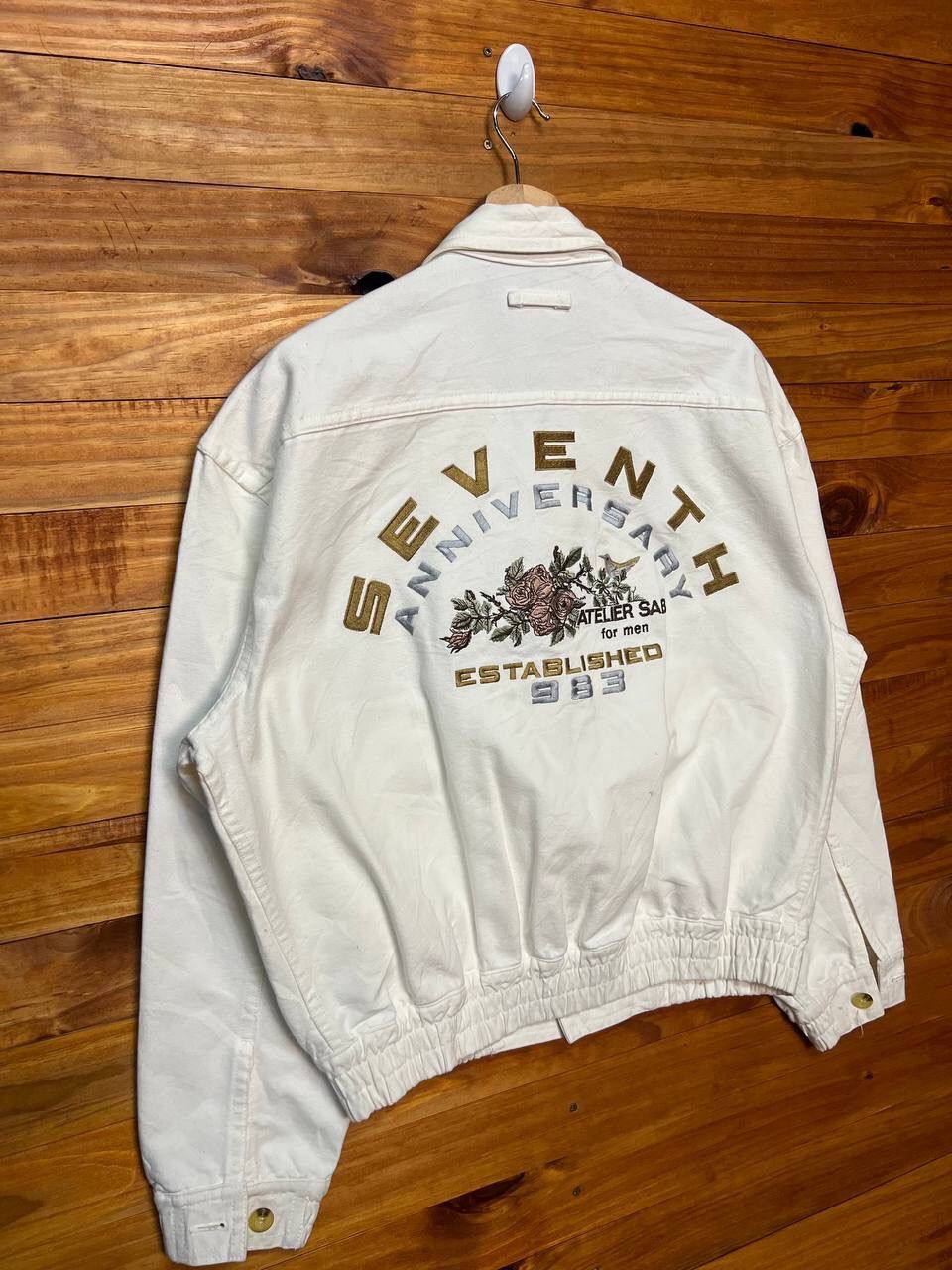 Japanese Brand ATELIER SAB FOR MEN SEVENTH ANNIVERSARY EMBROIDERED JACKET Size US L / EU 52-54 / 3 - 2 Thumbnail