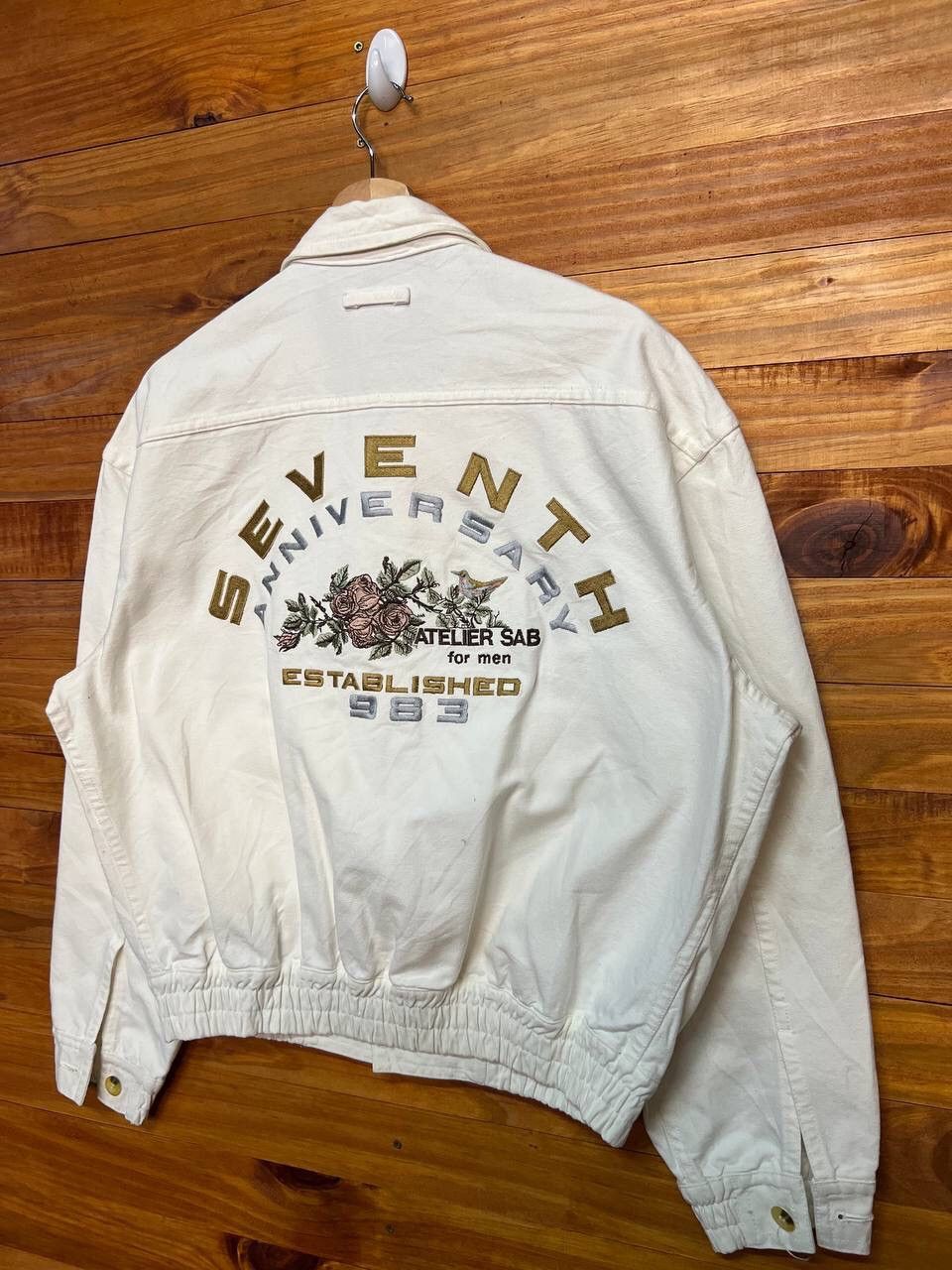 Japanese Brand ATELIER SAB FOR MEN SEVENTH ANNIVERSARY EMBROIDERED JACKET Size US L / EU 52-54 / 3 - 3 Thumbnail