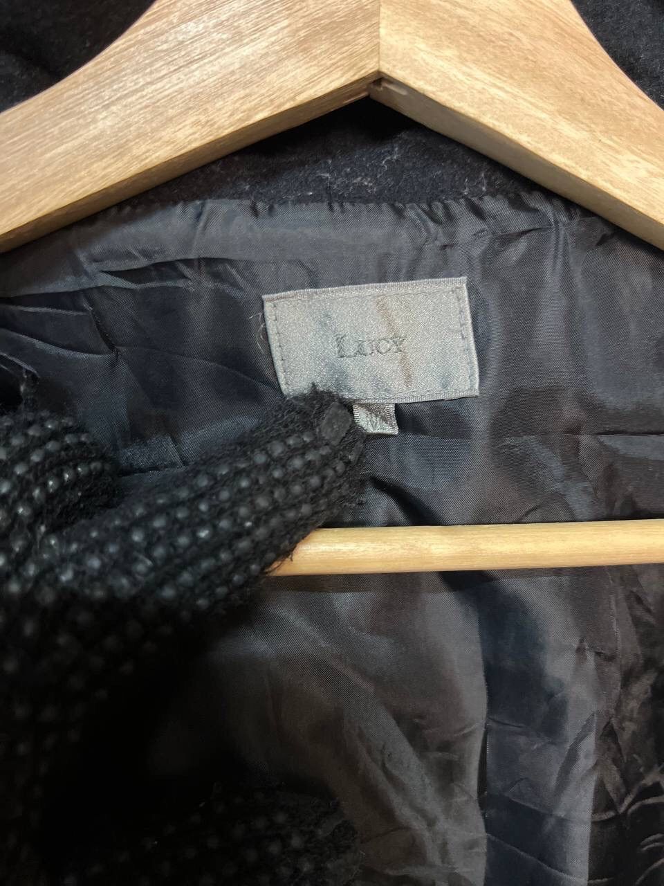 Japanese Brand LUCY SEDITIONERIES WOOL HOODIE JACKET Size US L / EU 52-54 / 3 - 11 Thumbnail