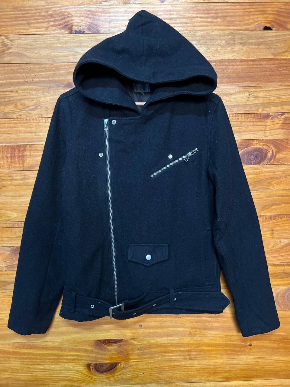 Japanese Brand LUCY SEDITIONERIES WOOL HOODIE JACKET Size US L / EU 52-54 / 3 - 1 Thumbnail