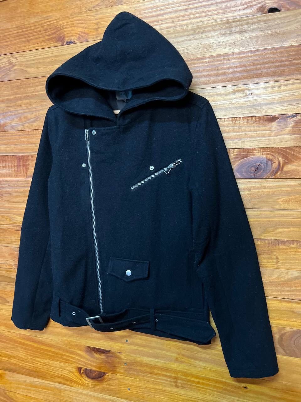 Japanese Brand LUCY SEDITIONERIES WOOL HOODIE JACKET Size US L / EU 52-54 / 3 - 3 Thumbnail