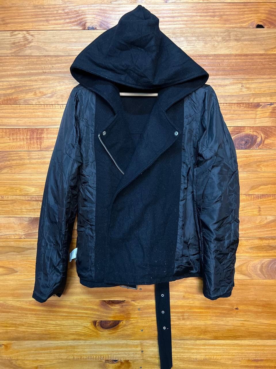 Japanese Brand LUCY SEDITIONERIES WOOL HOODIE JACKET Size US L / EU 52-54 / 3 - 13 Thumbnail