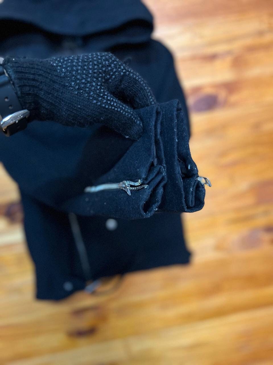 Japanese Brand LUCY SEDITIONERIES WOOL HOODIE JACKET Size US L / EU 52-54 / 3 - 5 Thumbnail