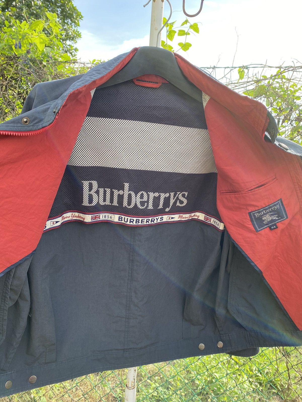 Burberry Vintage Burberry Lightweight Harrington Jacket Size US XL / EU 56 / 4 - 11 Thumbnail