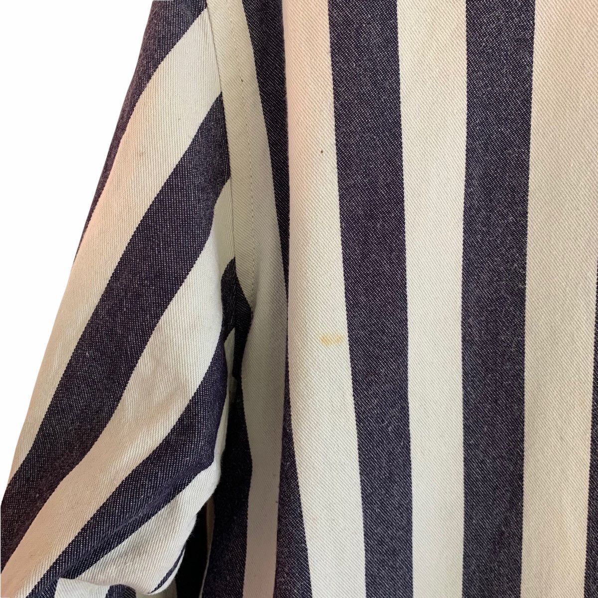 Indigo King Of Indigo Striped Prisoner Pattern Jacket Size US L / EU 52-54 / 3 - 11 Thumbnail