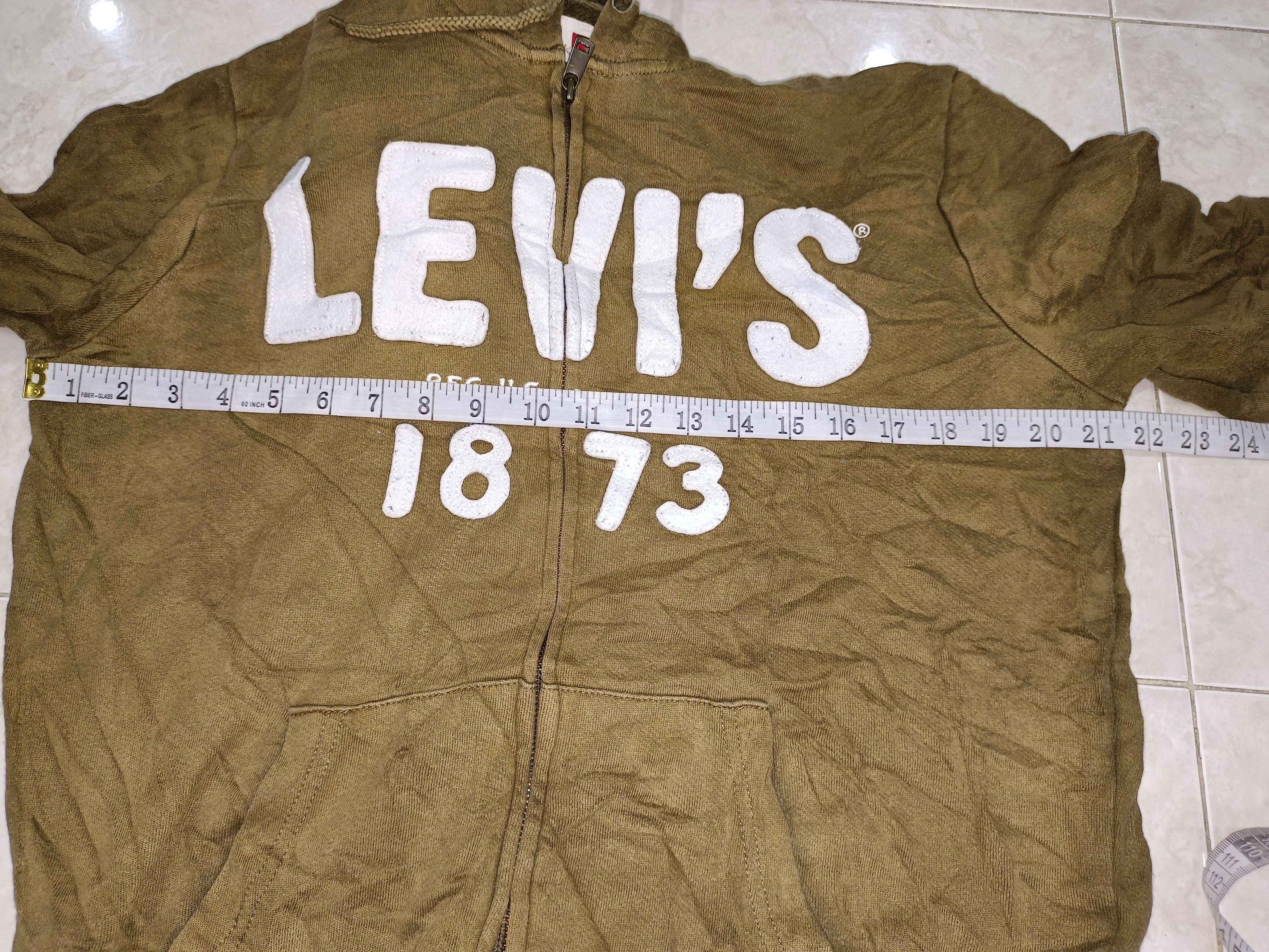 Hoodie spell out logo by Levis