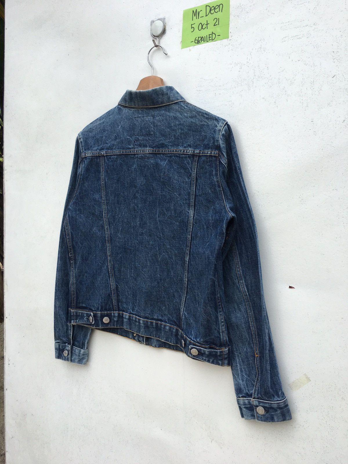 Helmut Lang Vintage 90s Rare Helmut Lang Classic Denim Jacket Size US M / EU 48-50 / 2 - 16 Thumbnail